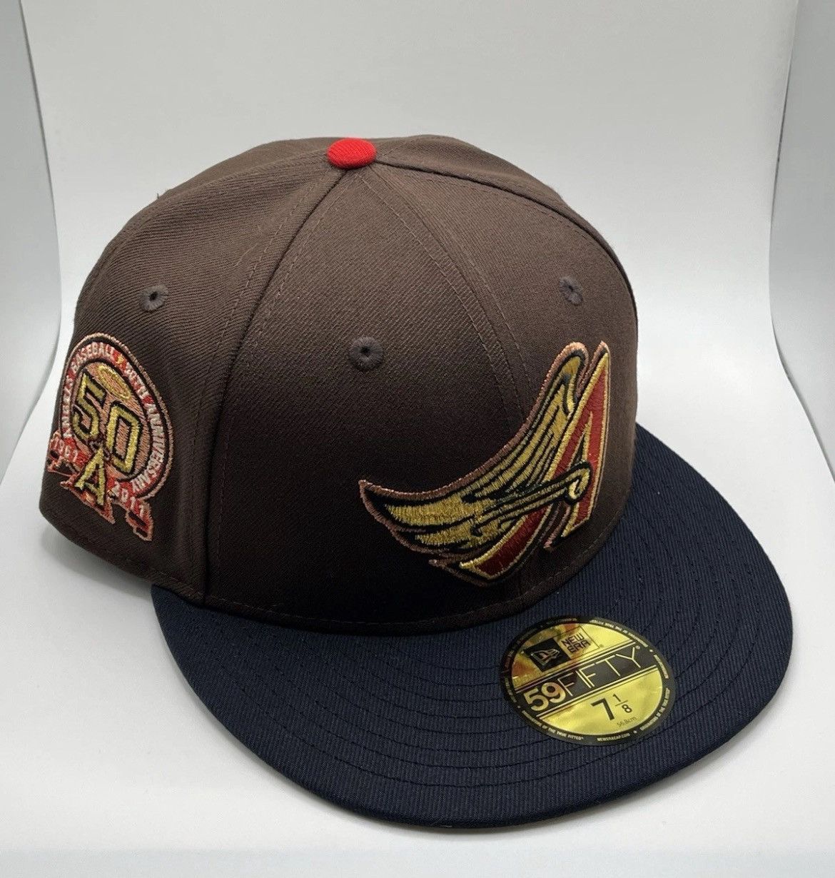 New Era 7 1/8 Anaheim Angels "SAUCY'S ANGELS 3.0” Saucy Rushmore Size ONE SIZE - 1 Thumbnail