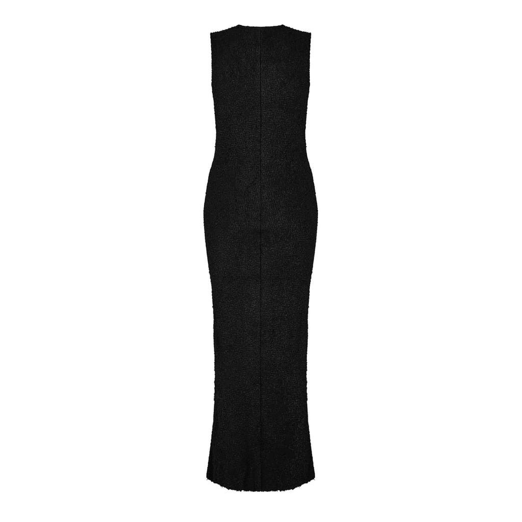 Bottega Veneta Bottega Veneta V-Neck Maxi Slip Dress in Black Size XS / US 0-2 / IT 36-38 - 3 Thumbnail