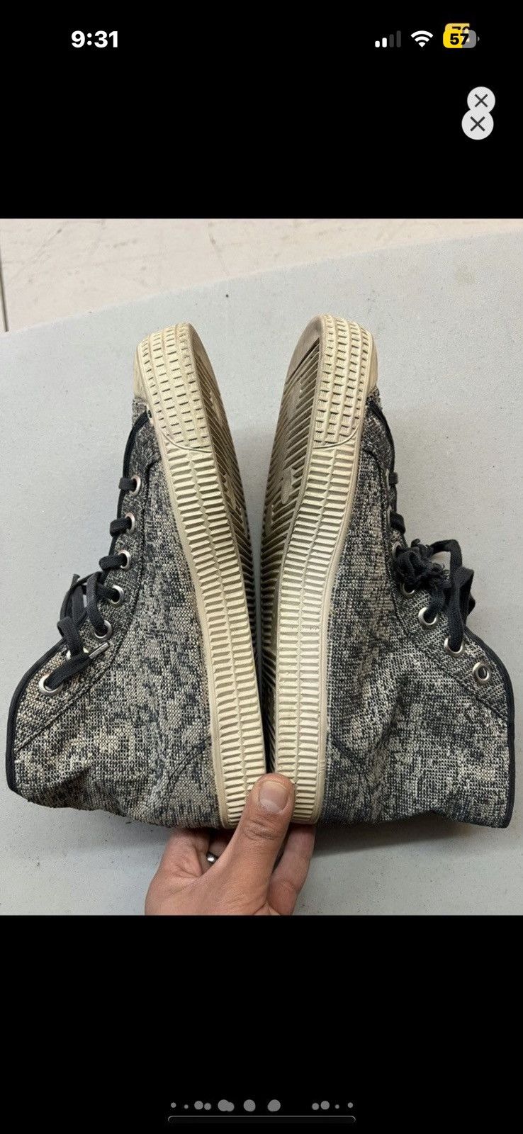 Matthew Miller ***FINAL DROP***RARE MATTHEW MILLER X NOVESTA HIGH TOP 43/10 Size US 10.5 / EU 43-44 - 10 Thumbnail