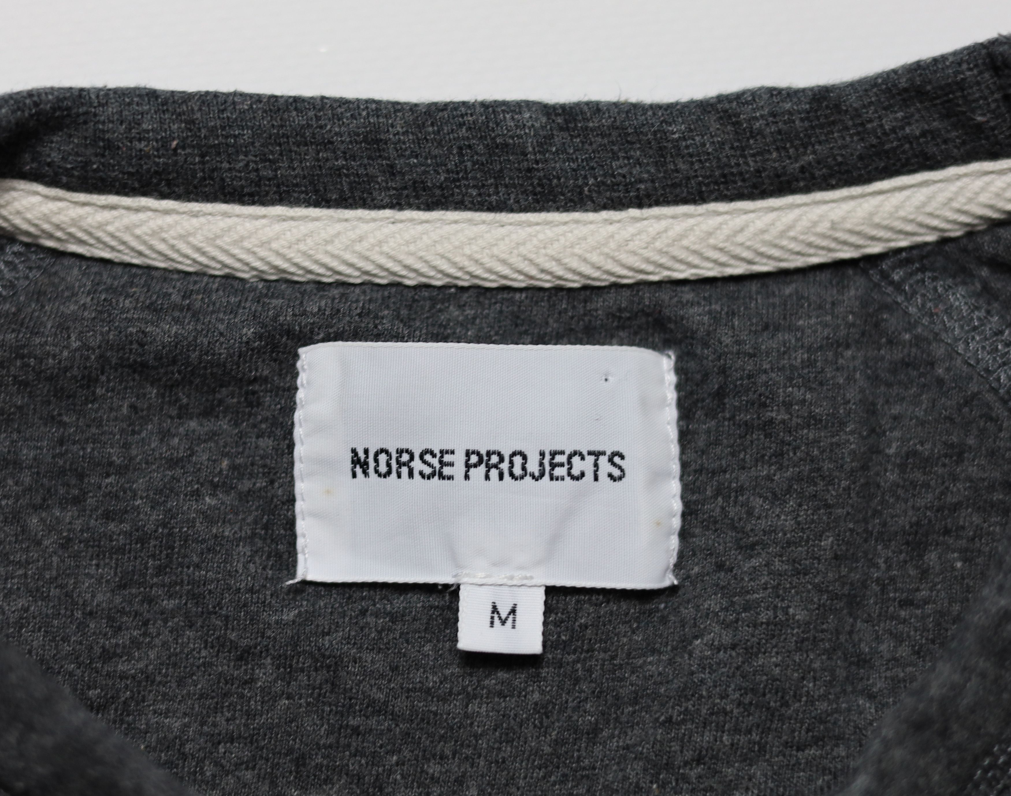Norse Projects Norse Projects Aske Perforated Jersey Long Sleeve Size M Size US M / EU 48-50 / 2 - 5 Thumbnail