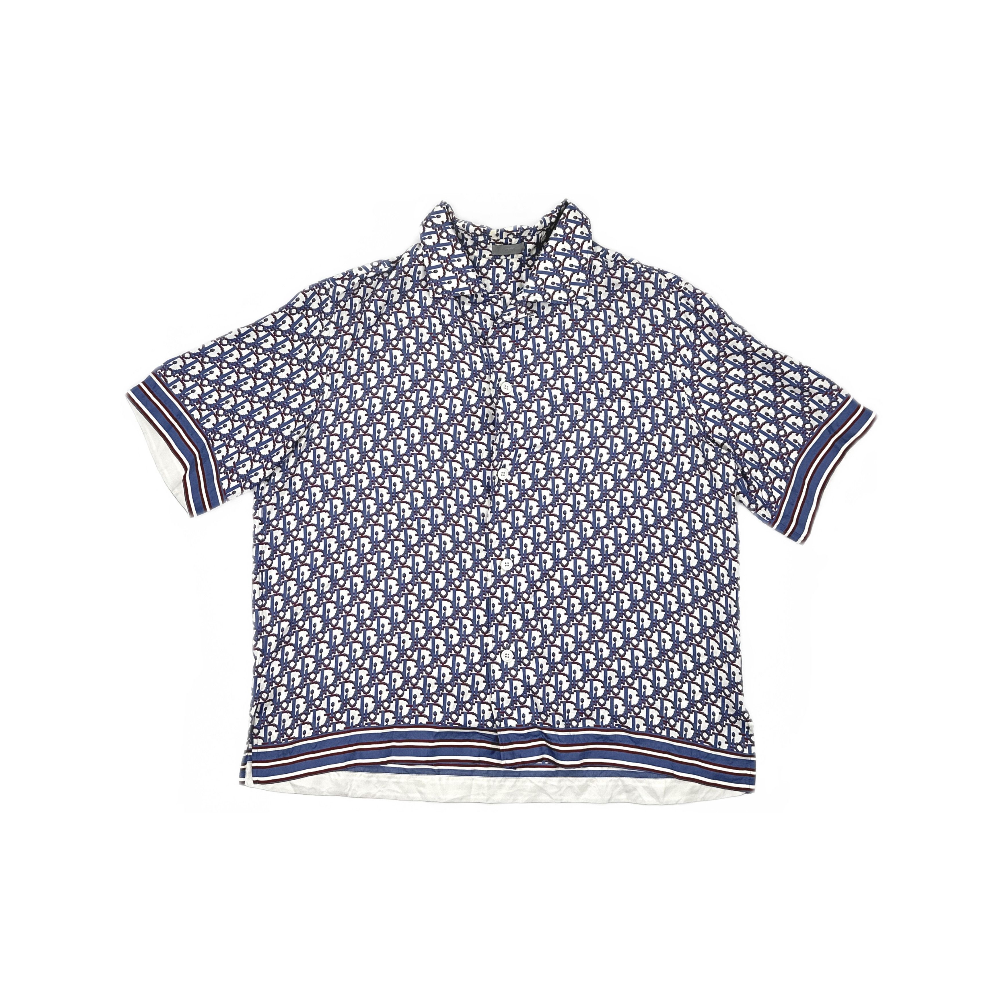 Dior Dior Oblique Silk Shirt Size 42 Size US XS / EU 42 / 0 - 1 Thumbnail