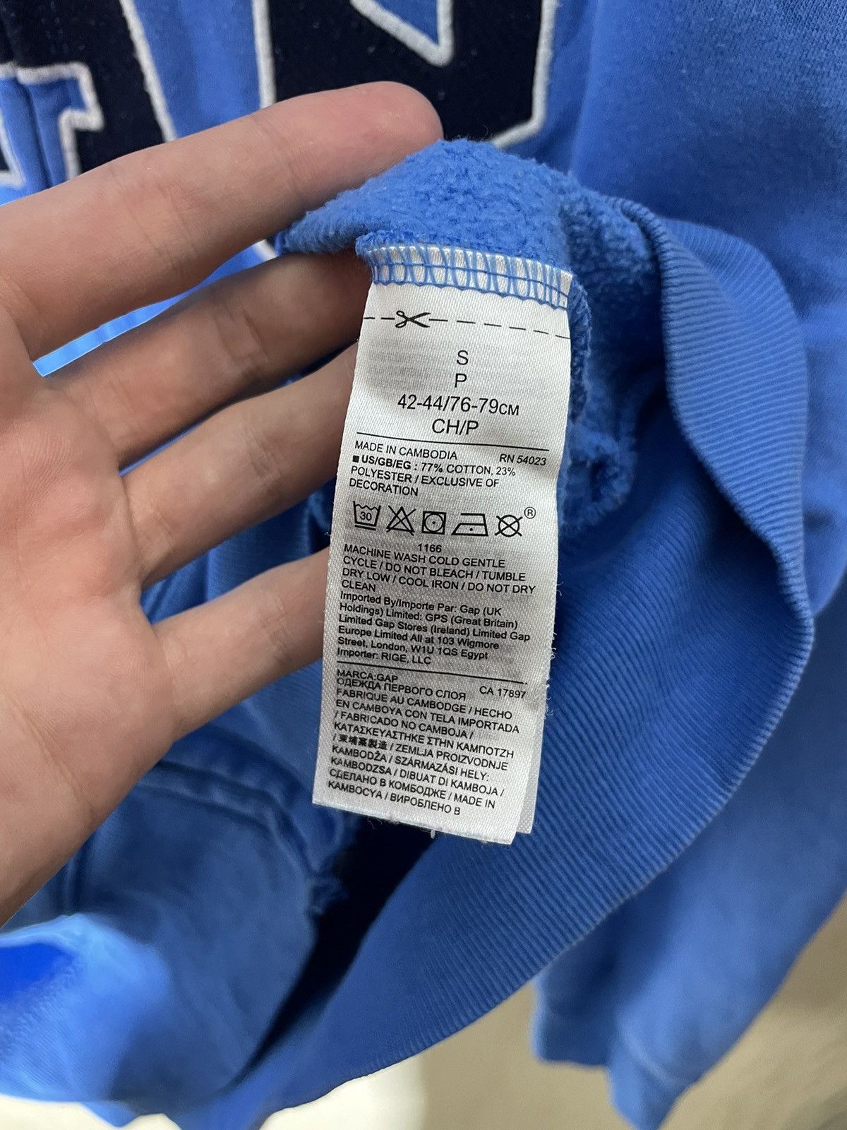 Gap × Vintage GAP vintage y2k zip hoodie Size US S / EU 44-46 / 1 - 11 Thumbnail