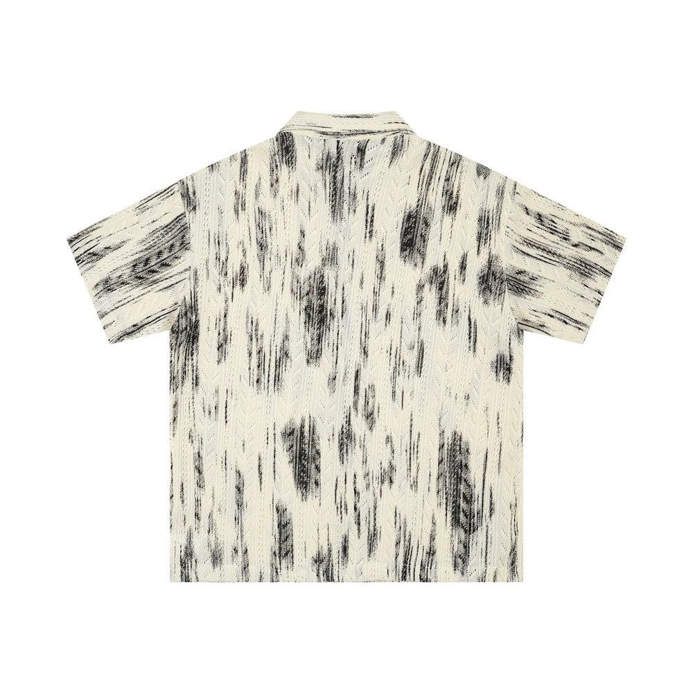 Vintage Men's loose casual ink-splashed tie-dye shirt Size US M / EU 48-50 / 2 - 2 Thumbnail