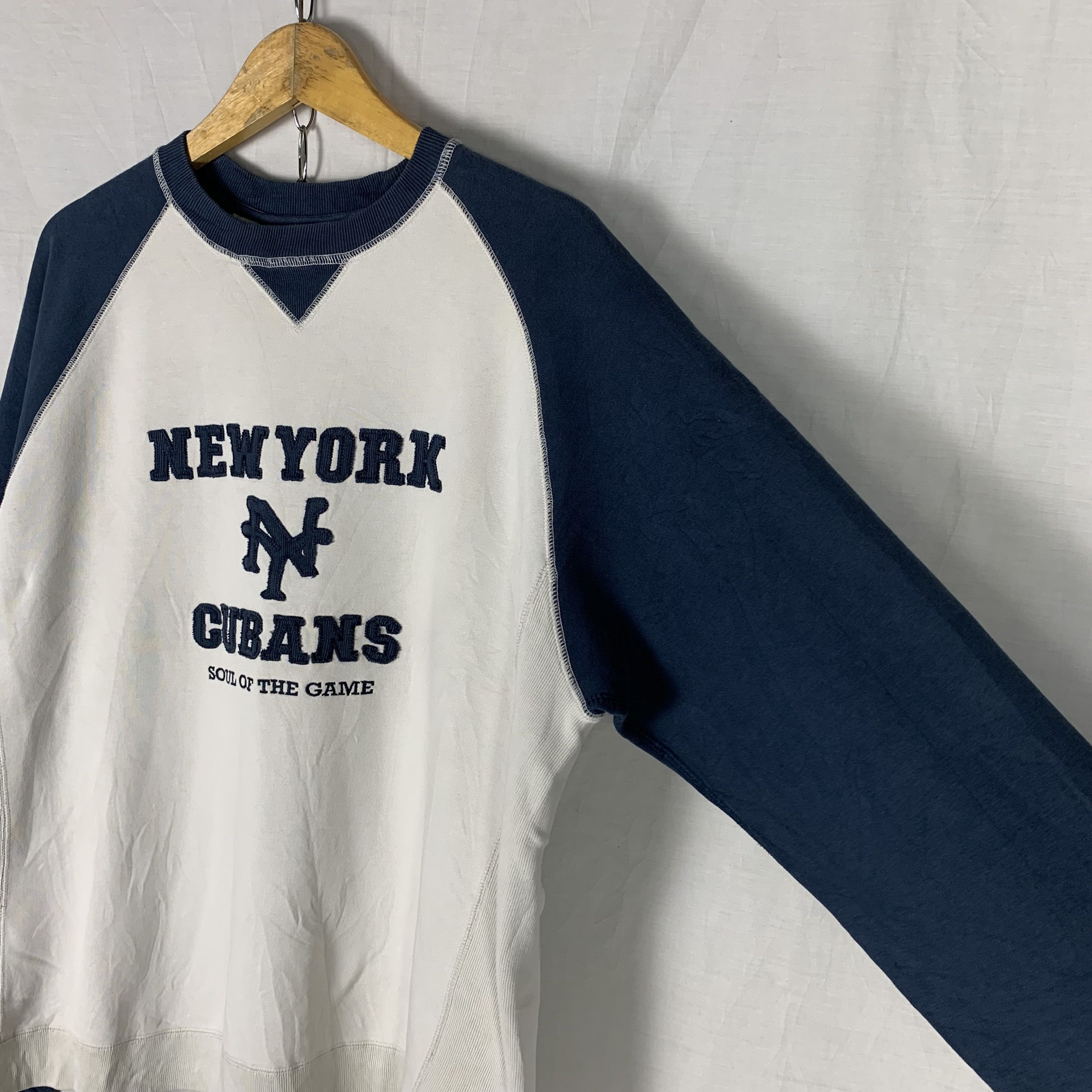 MLB New York Cubans Negro League Baseball Team Sweatshirt Size US L / EU 52-54 / 3 - 3 Thumbnail