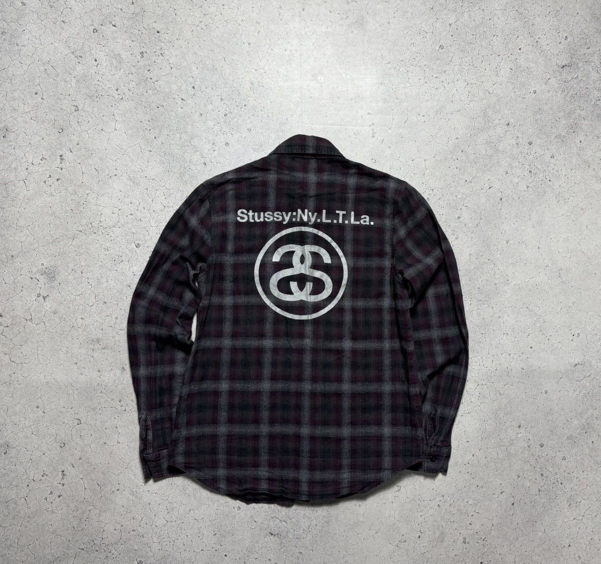 Stussy Stussy Vintage Flannel Shirt Big Logo Size S Size US S / EU 44-46 / 1 - 1 Thumbnail