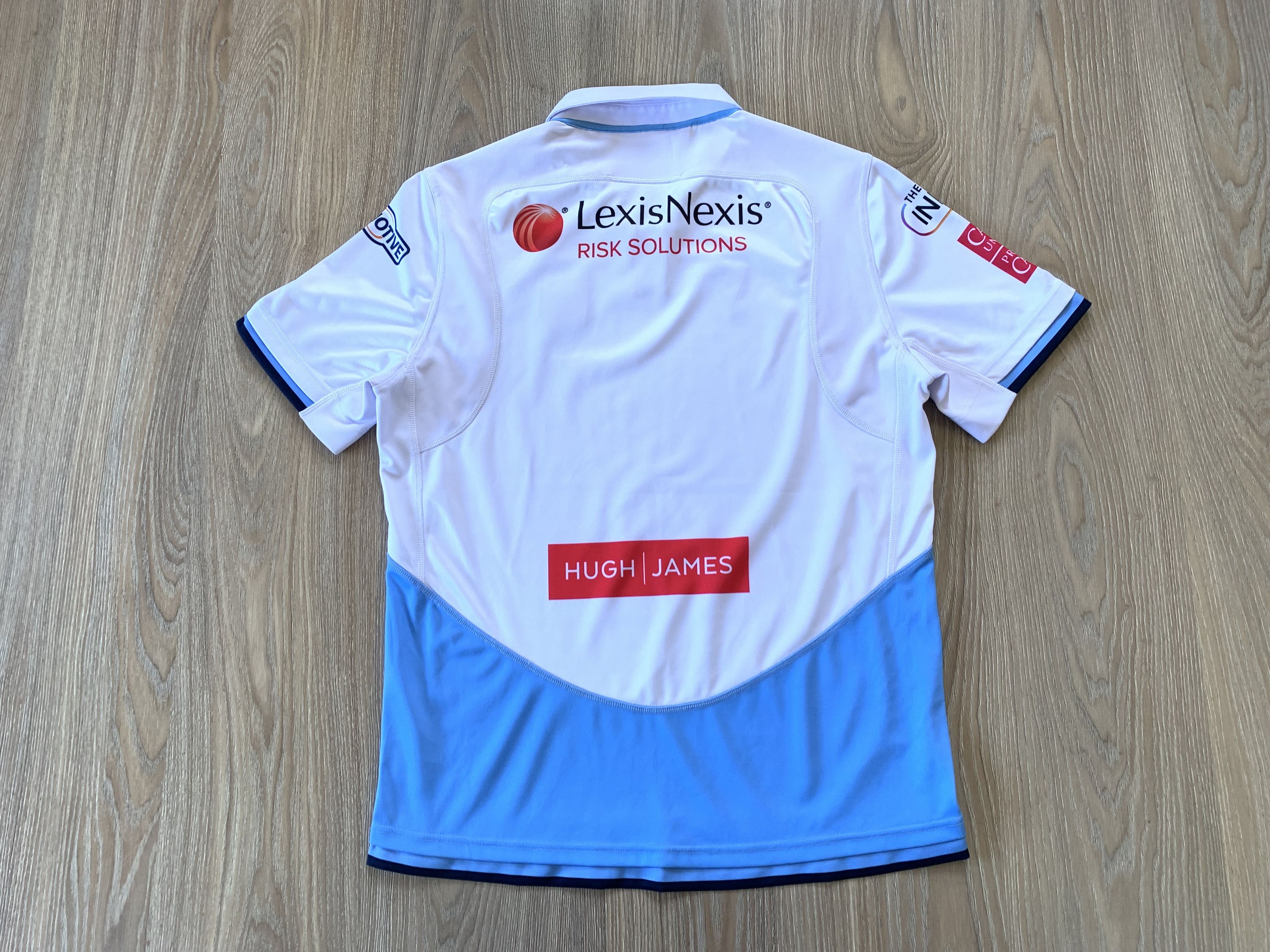Macron Cardiff Blues Macron Rugby Kit Top Jersey Size US L / EU 52-54 / 3 - 3 Thumbnail