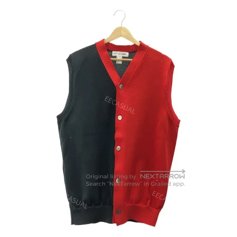 Comme des Garçons 90s Cotton Knit Vest Comme des Garçons 90s Cotton Knit Vest Comme des Garçons 90s