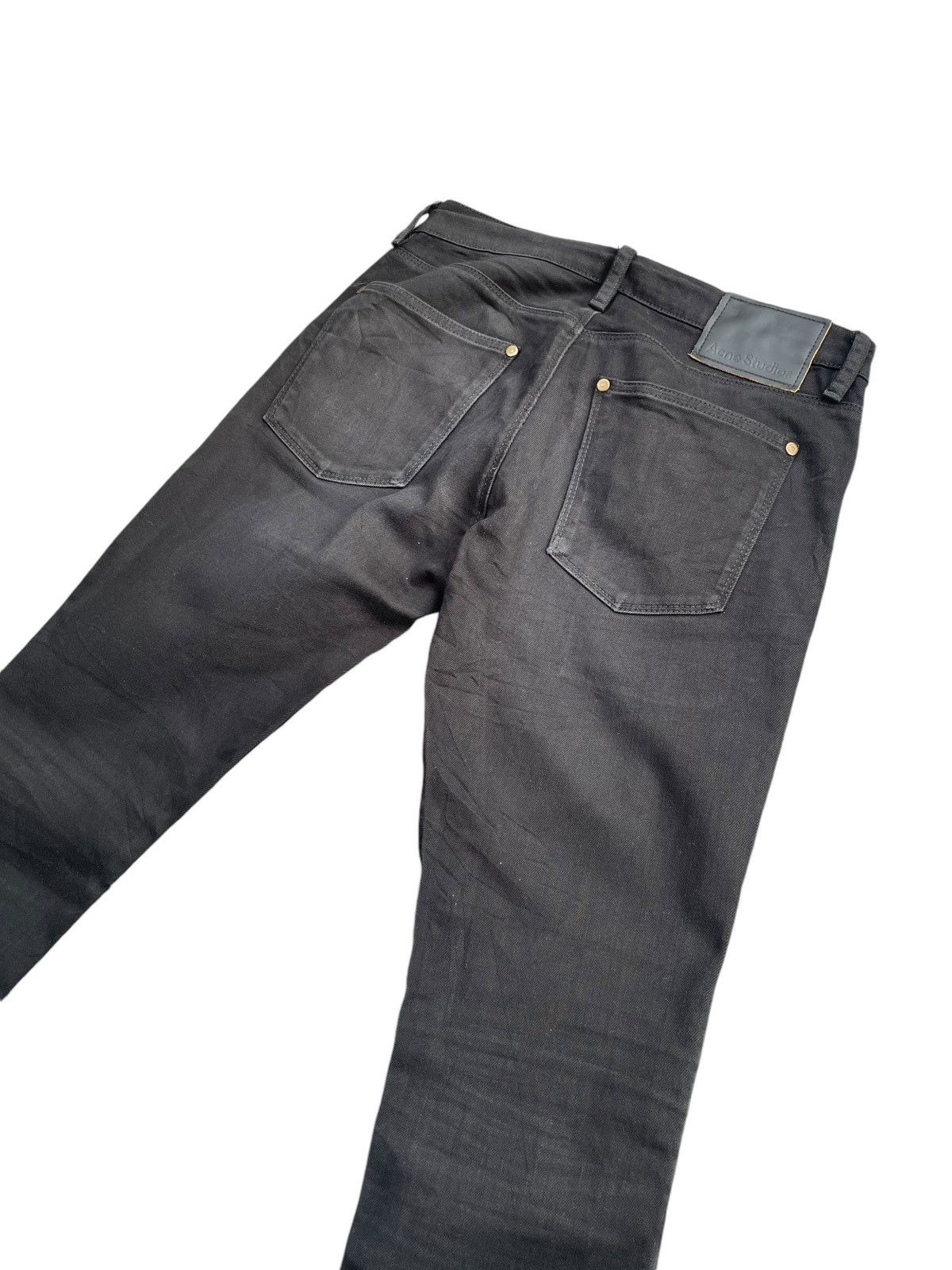Acne Studios Acne Studios Max Stay Black Denim Size US 30 / EU 46 - 8 Thumbnail