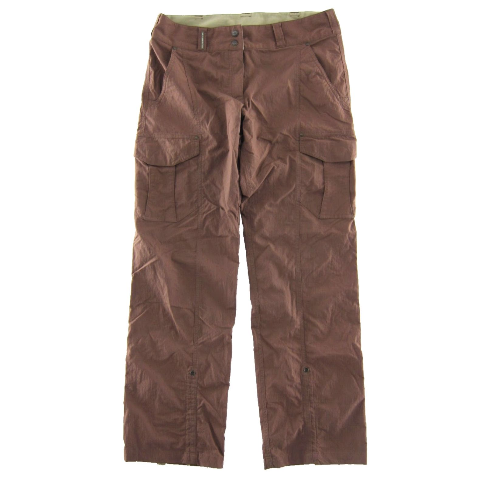 ExOfficio EXOFFICIO Brown Nylon Stretch Hike Travel Pocket Cargo Pant Women Size 8 Size 30" / US 8 / IT 44 - 2 Thumbnail