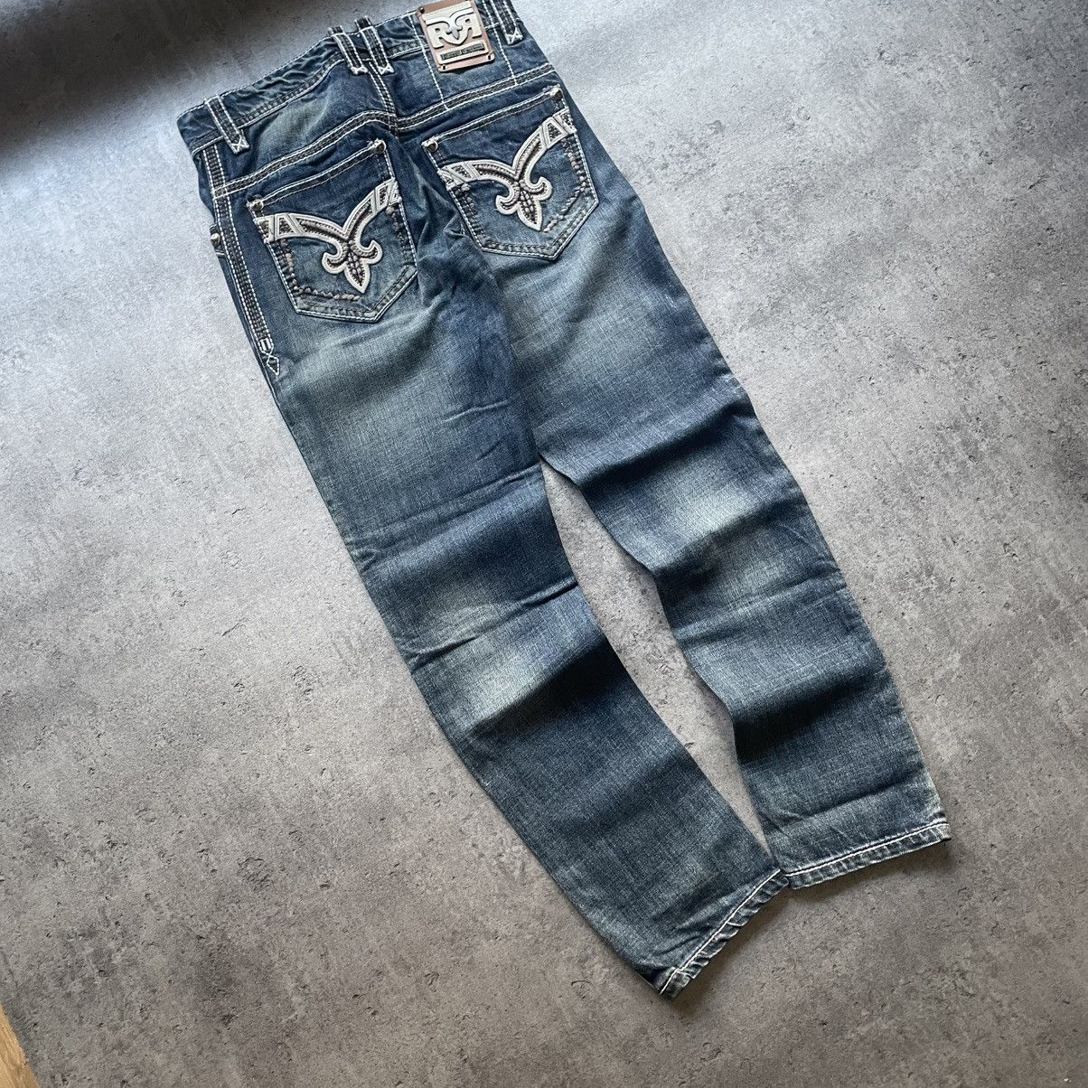 Rock Revival × Vintage NWT Rock Revival Bilby Chrome Herats Style Pants Size US 30 / EU 46 - 2 Thumbnail