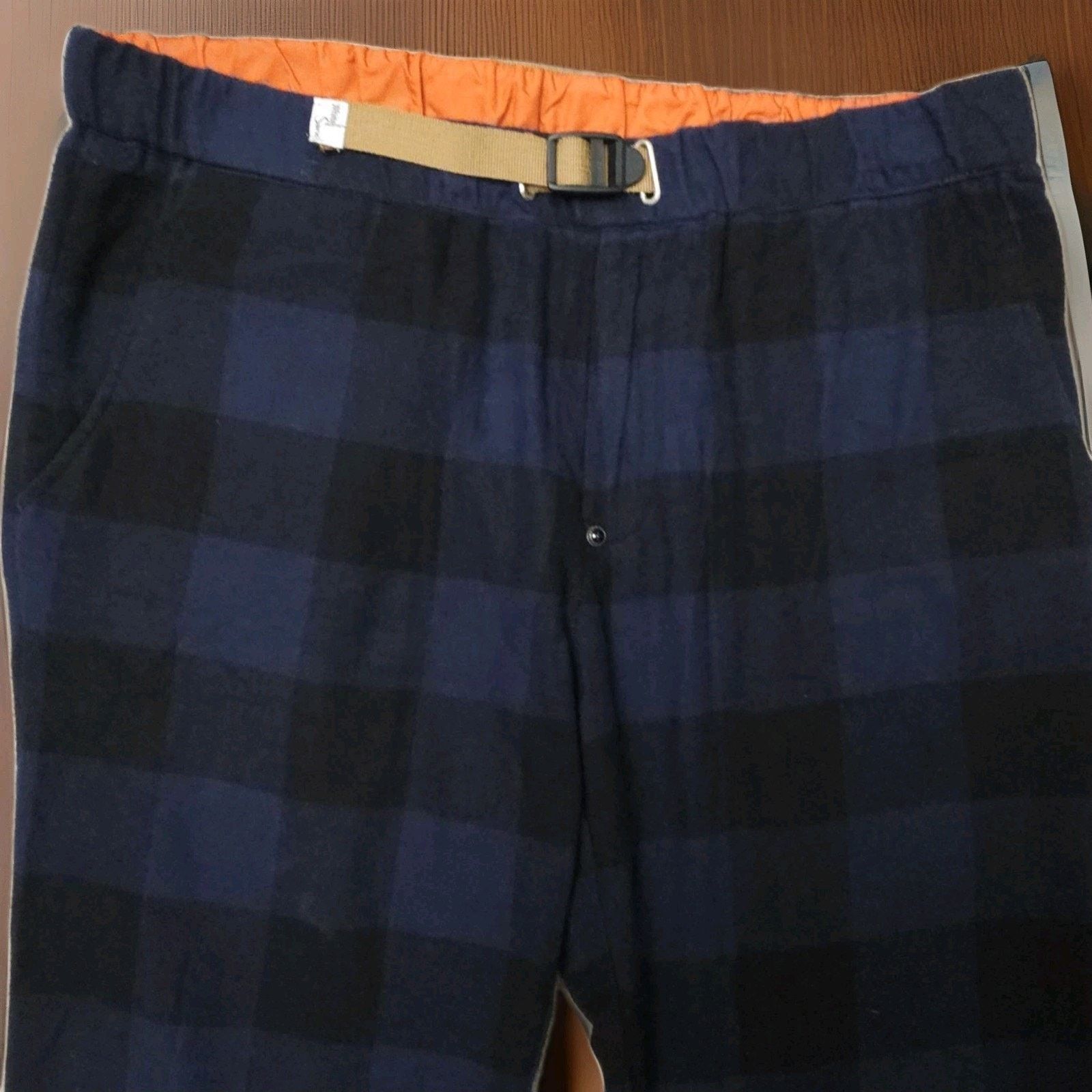 Other White Sand 88 Slim Chinos Casual Cotton Blend Plaid Pants 48 Size US 32 / EU 48 - 3 Thumbnail