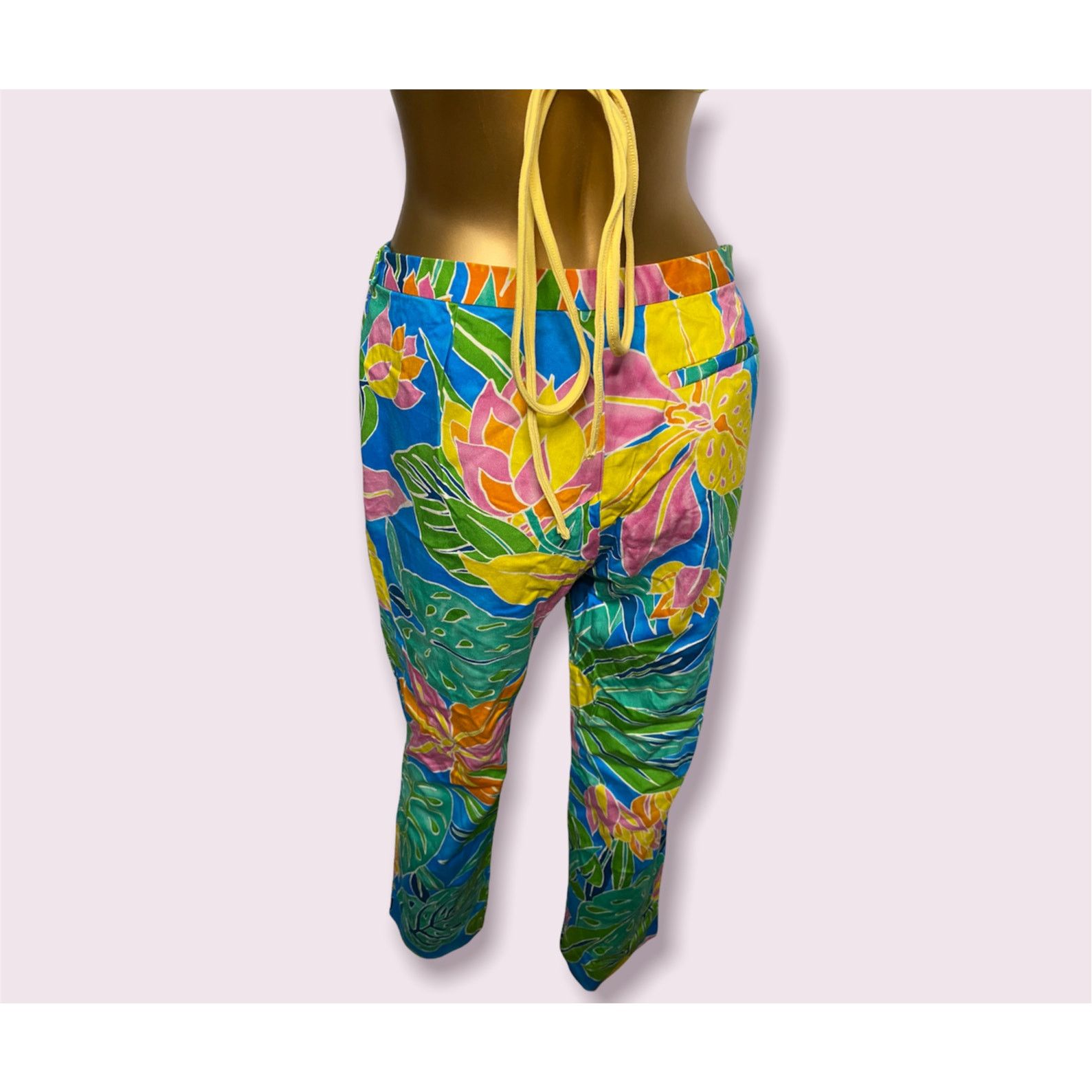 Lauren Ralph Lauren Tropical Pants Lauren Ralph Lauren Size 28" / US 6 / IT 42 - 2 Thumbnail