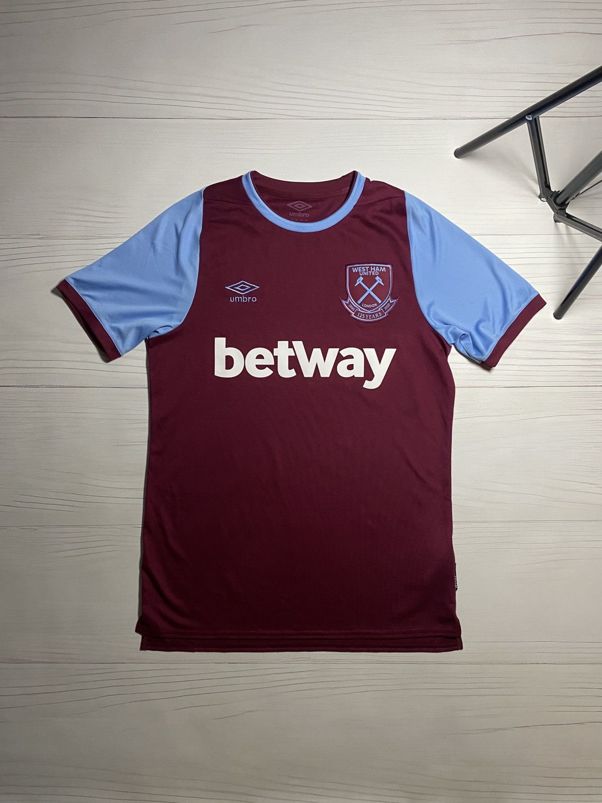 Umbro Umbro West Ham United 2020/21 home 125 years soccer jersey Size US M / EU 48-50 / 2 - 1 Thumbnail