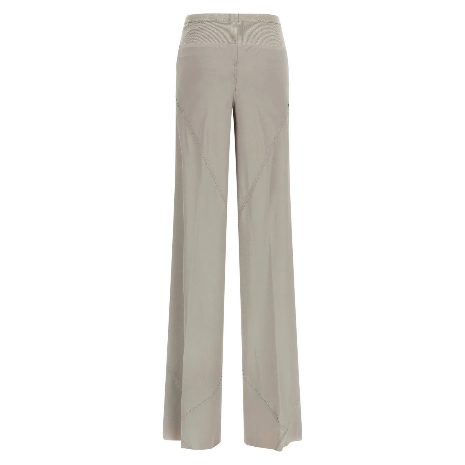 RICK OWENS Bias Gray Pants New & Authentic (Women's size:IT
