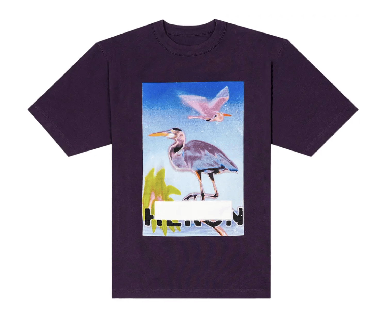 Heron Preston Heron Preston Censored Heron Tee 'Purple' Size US M / EU 48-50 / 2 - 1 Thumbnail