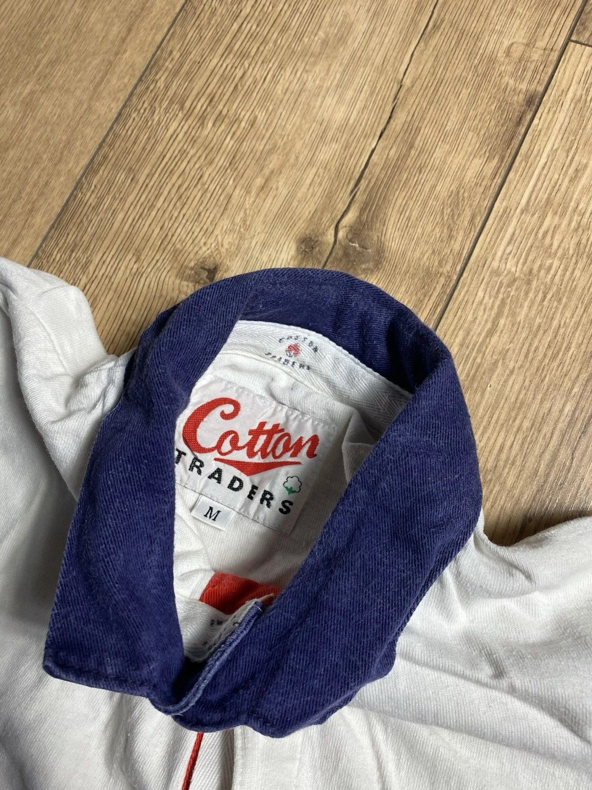 Cotton Traders ENGLAND 1996 RUGBY UNION SHIRT COTTON TRADERS SIZE M Size US M / EU 48-50 / 2 - 6 Thumbnail