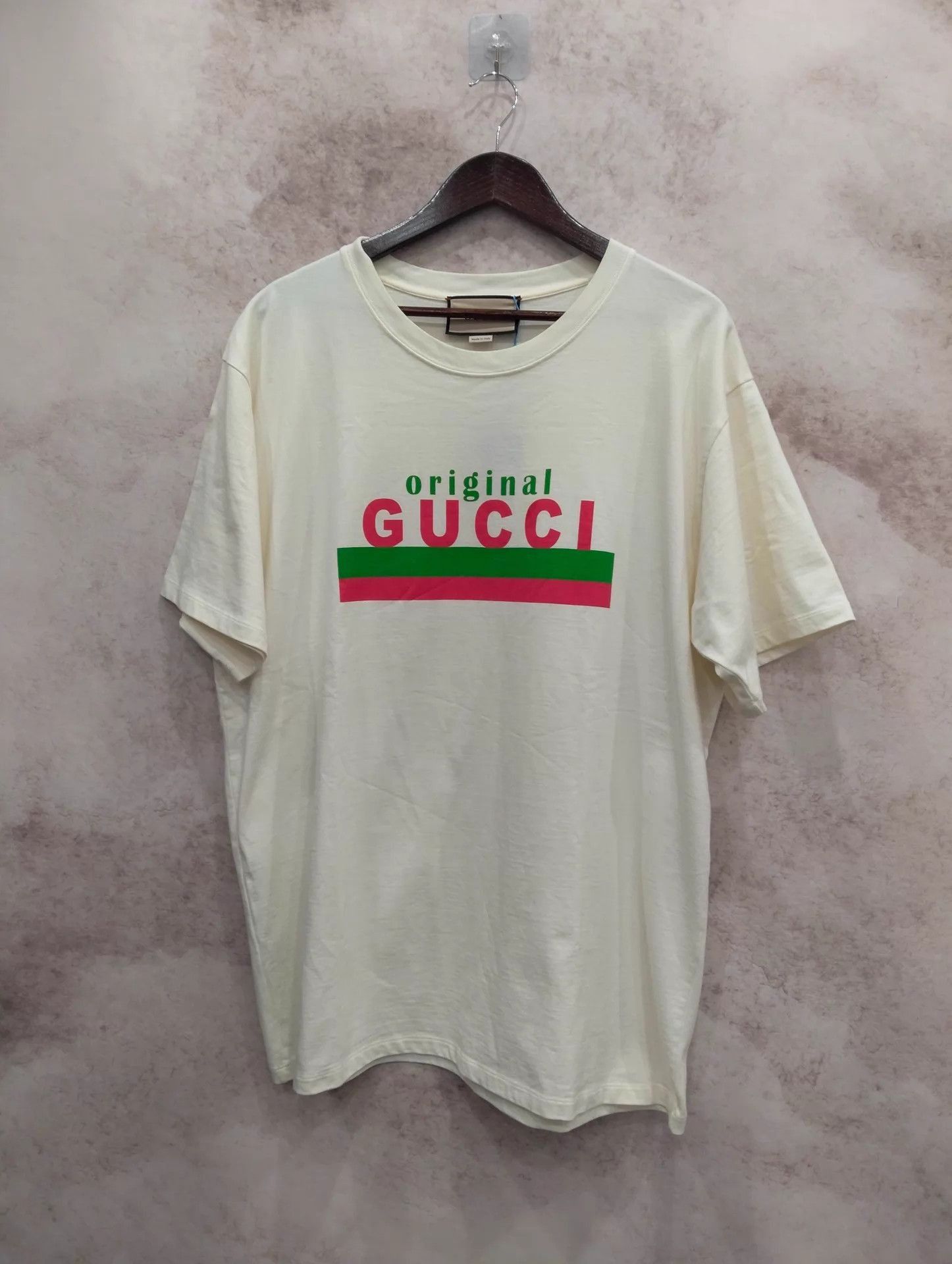 Gucci Original Graphic Short Sleeve T-Shirt Size US XL / EU 56 / 4 - 1 Thumbnail