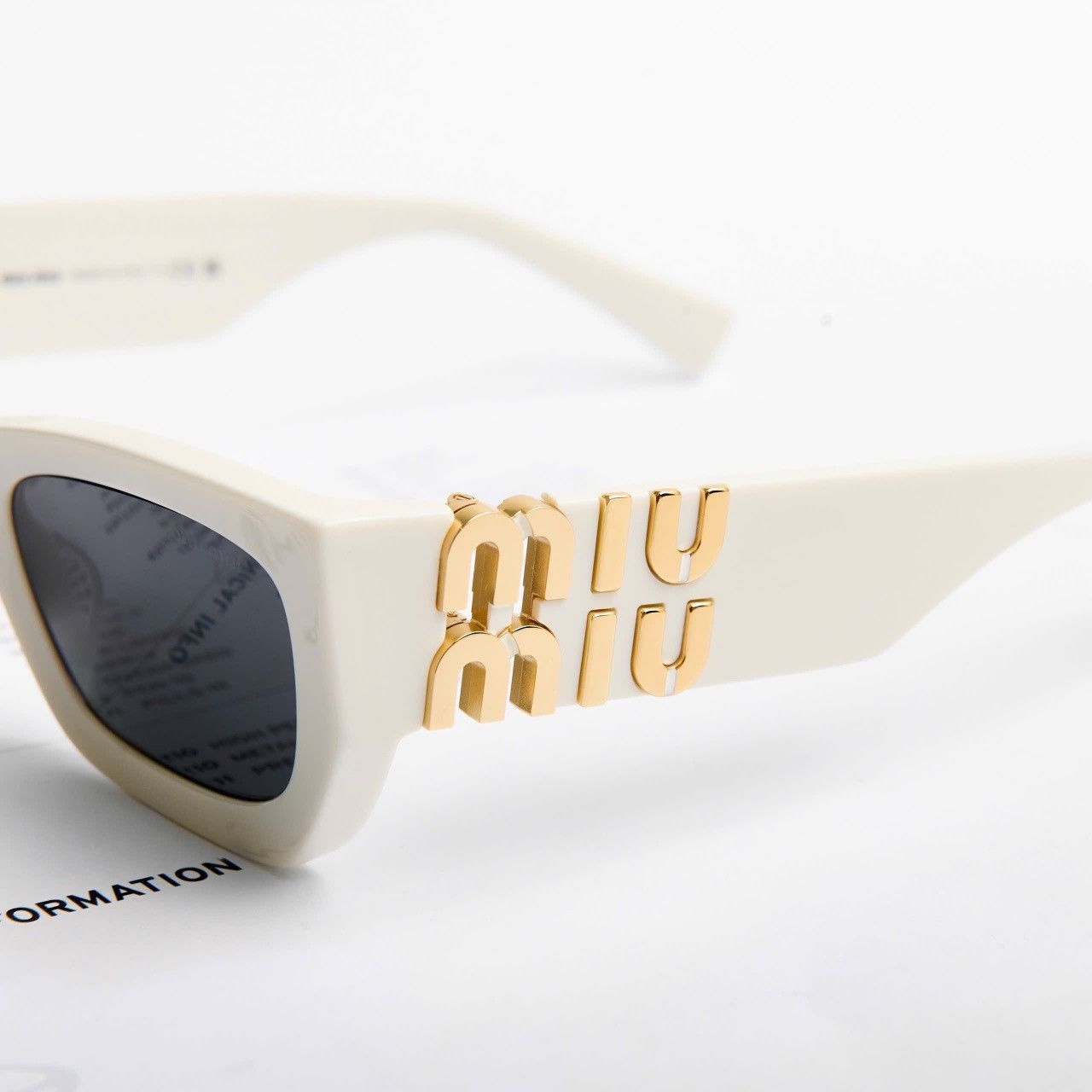 Miu Miu MIU MIU 0MU 09WS 1425S0 SUNGLASSES Size ONE SIZE - 3 Thumbnail