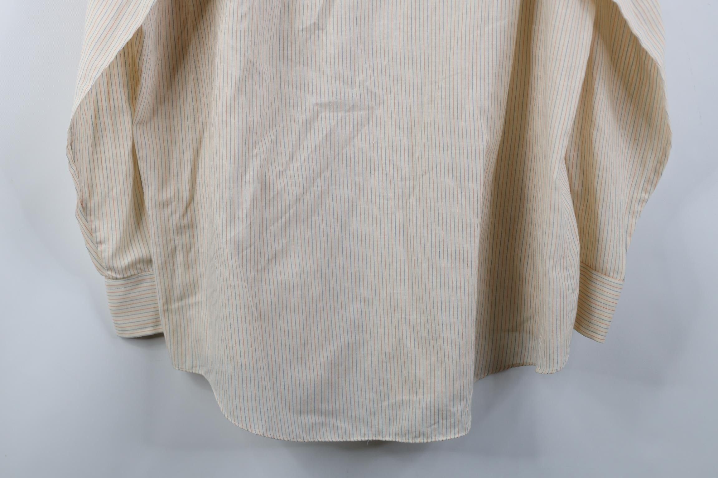 Vintage Vintage 70s Streetwear Dagger Collar Striped Button Shirt Size US M / EU 48-50 / 2 - 13 Thumbnail