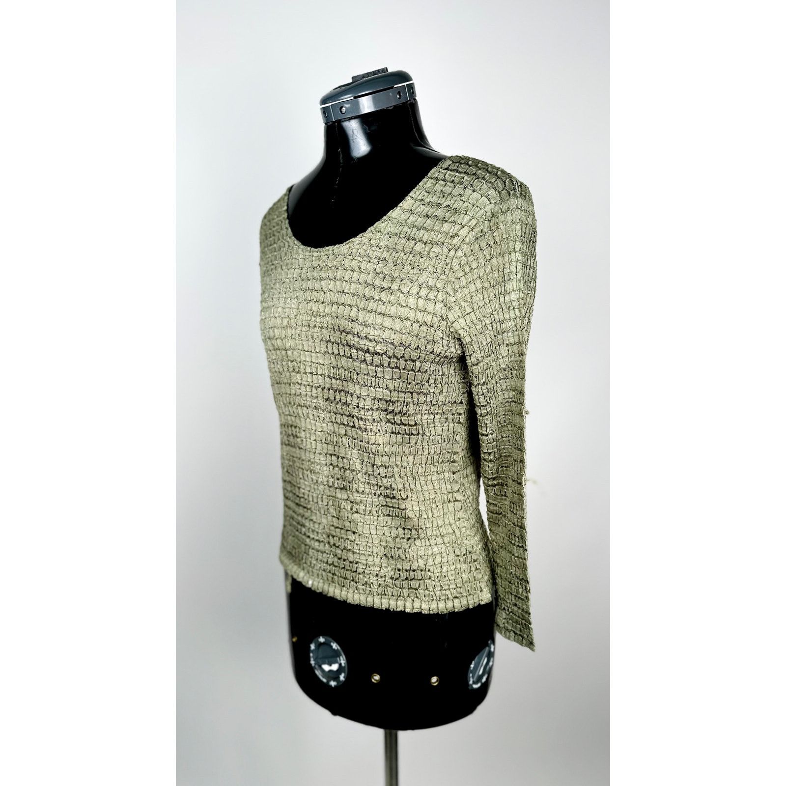 Other Rafael Olive Green Top Size S / US 4 / IT 40 - 5 Thumbnail
