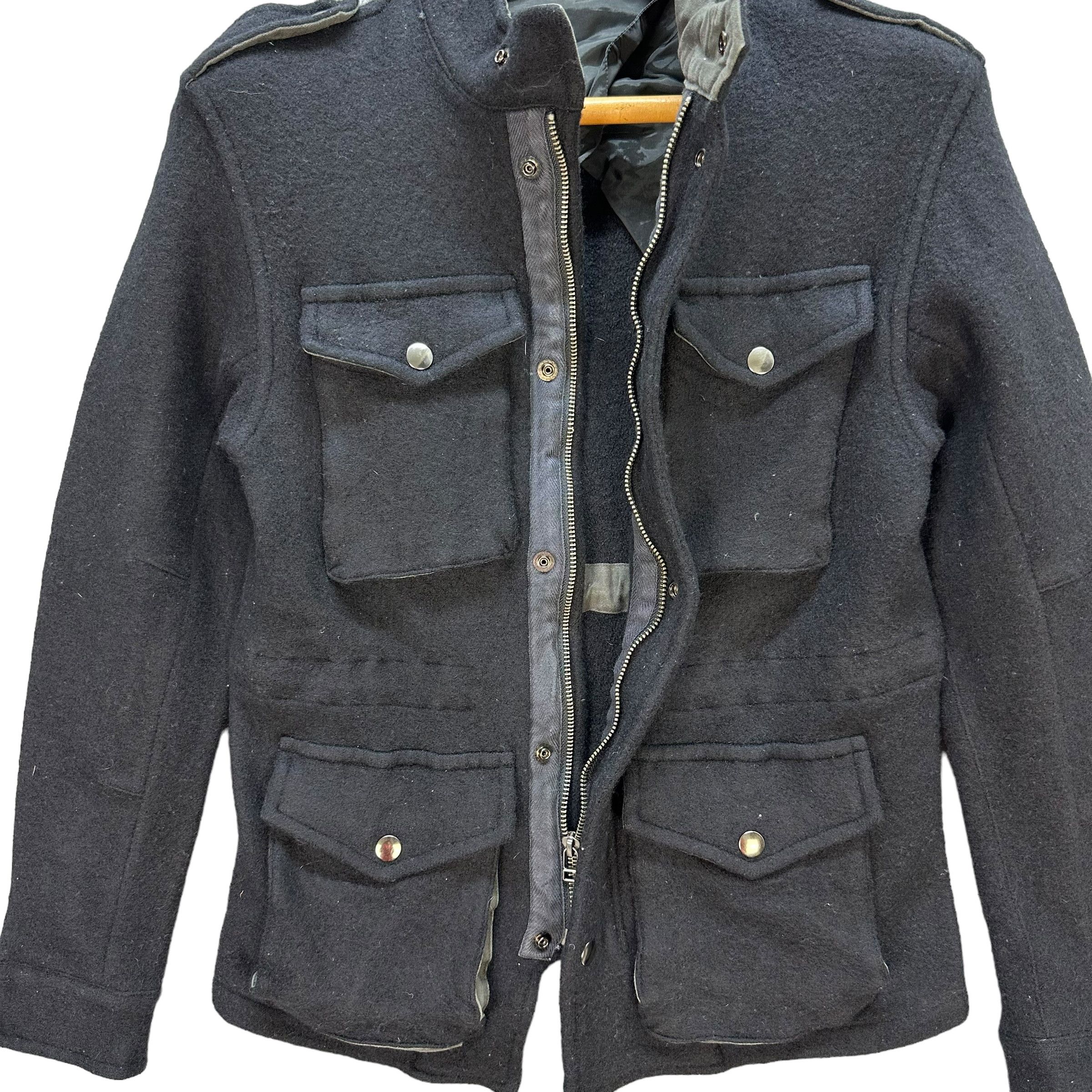 Theory THEORY Button Zipper Wool Jacket #A47-1094 Size XS / US 0-2 / IT 36-38 - 6 Thumbnail