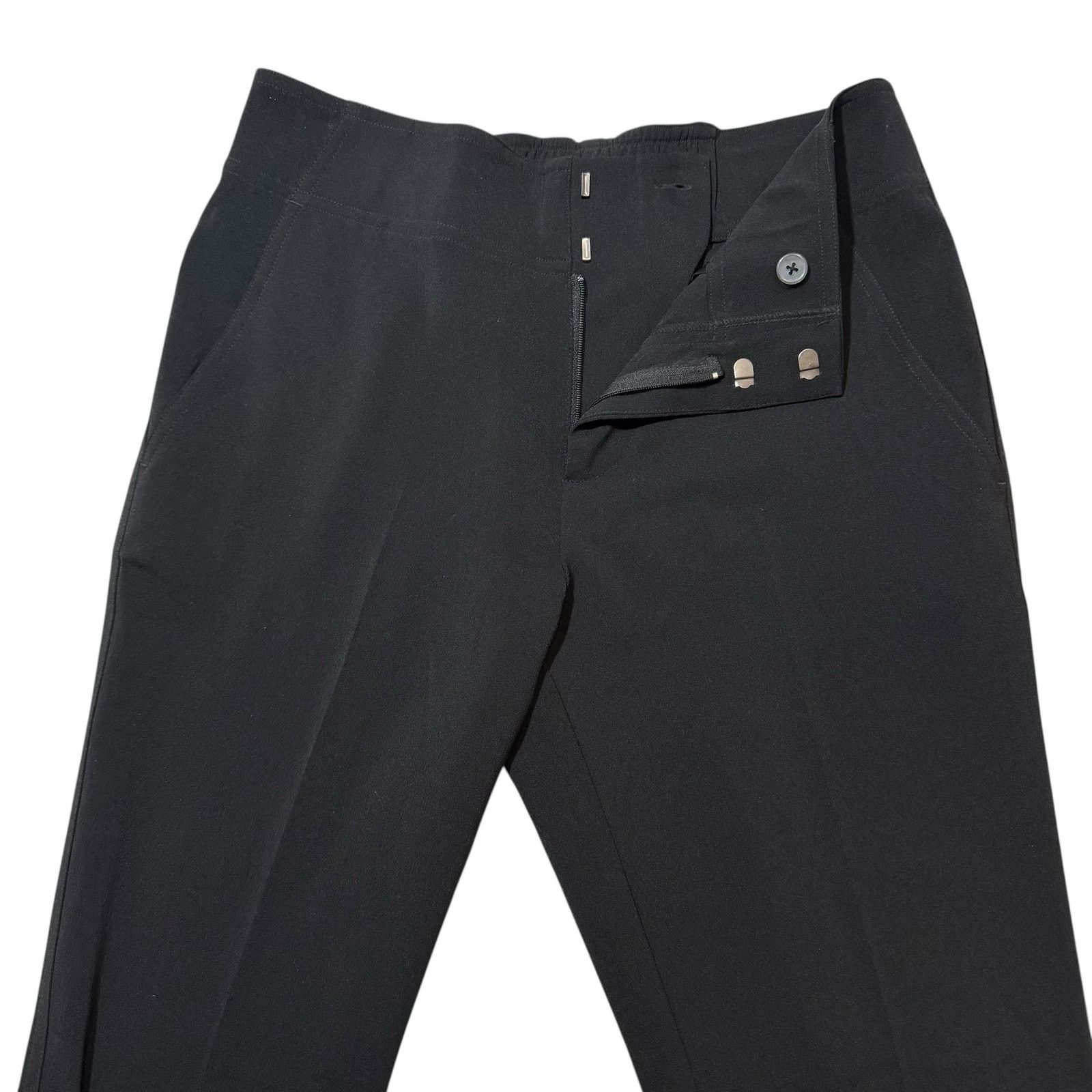 Brochu Walker Brochu Walker Dress Pants Ankle Length Mid Rise Black Small Size 29" - 4 Thumbnail