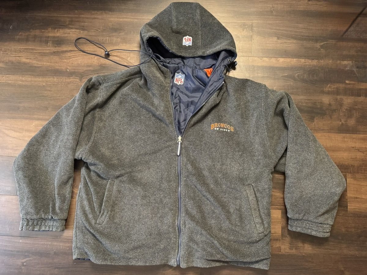 Vintage Veg Rare NFL XXLReversible Denver Broncos Field Team Jacket Size US XXL / EU 58 / 5 - 4 Thumbnail