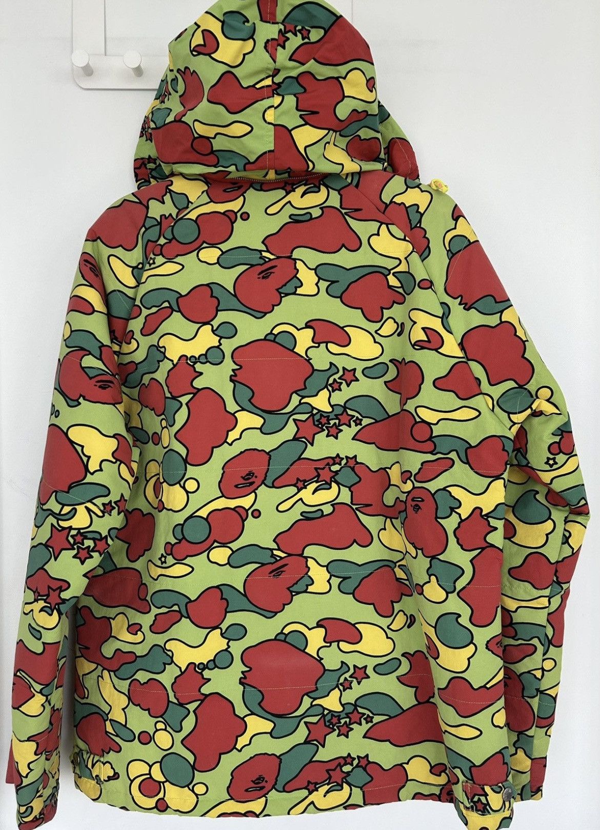 Bape VERY RARE OG 2001 A BATHING APE PSYCH CAMO M-65 JACKET Size US L / EU 52-54 / 3 - 6 Thumbnail