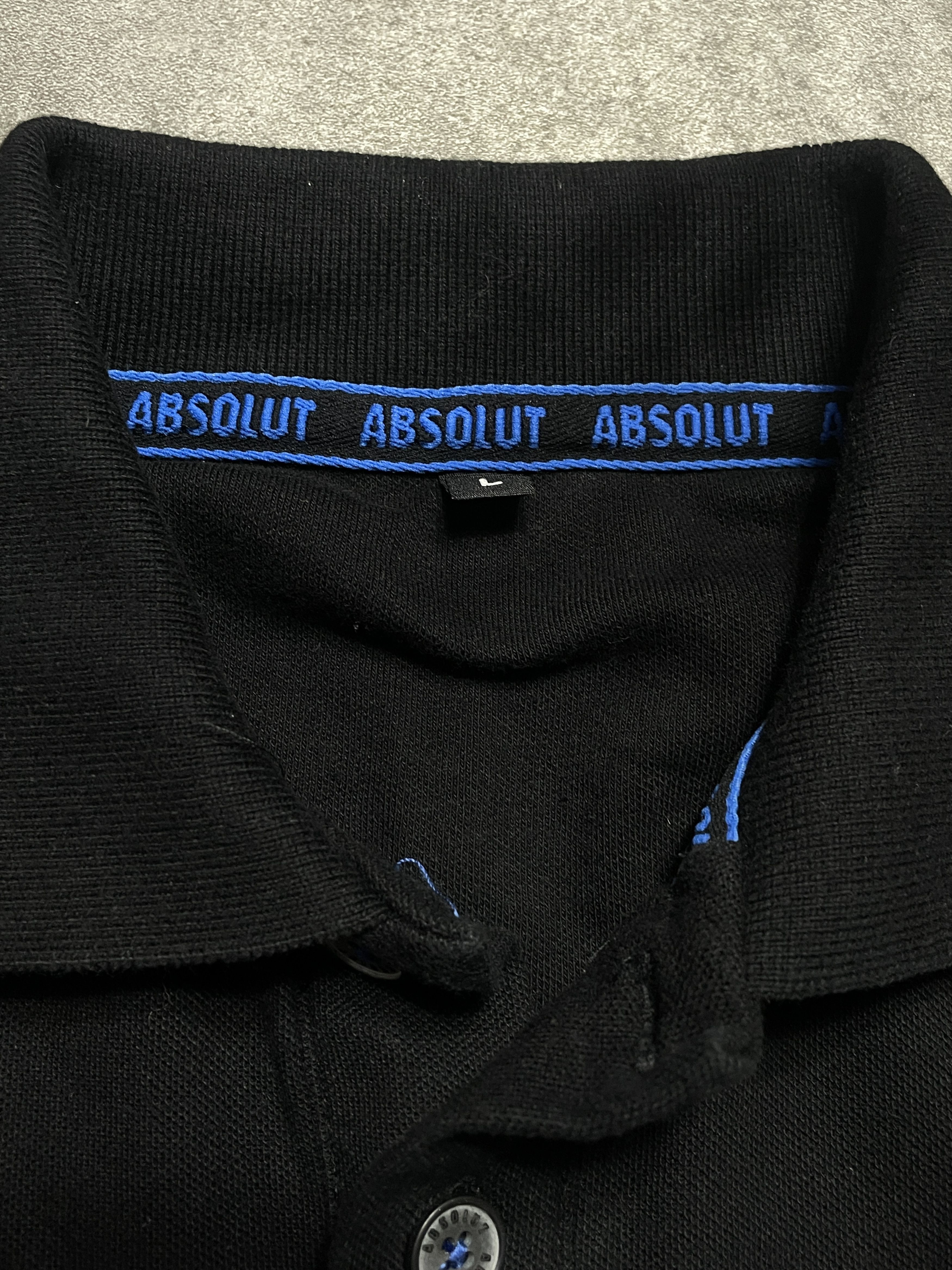 Vintage Absolut Vodka Vintage Y2K Polo T-Shirt Rare Size US M / EU 48-50 / 2 - 5 Thumbnail