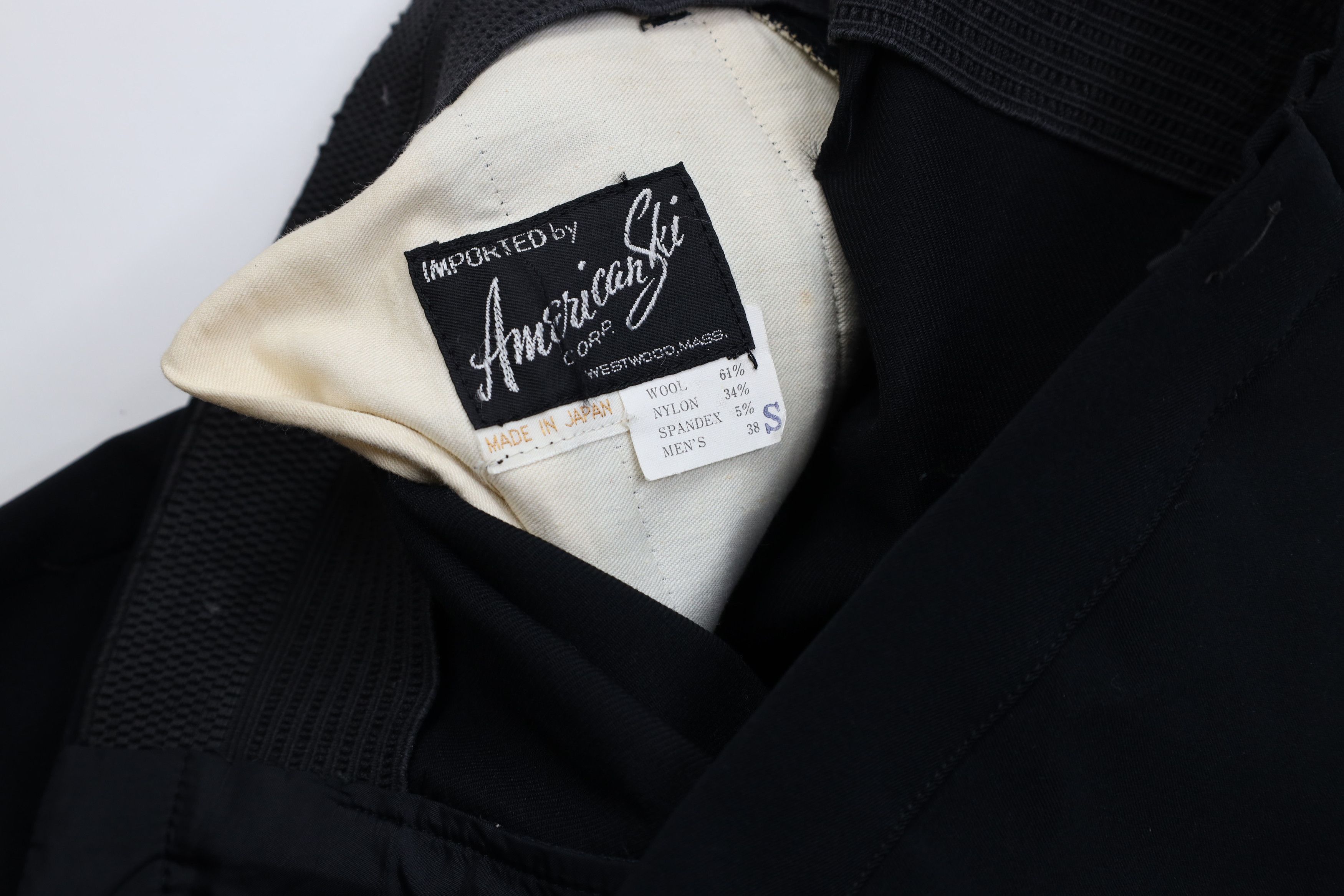 Vintage Vintage 60s Streetwear Knit Stirrup Skiing Pants Black Japan Size US 38 / EU 54 - 9 Thumbnail