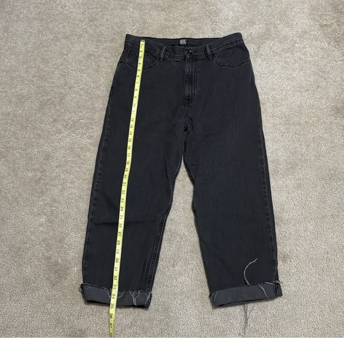 Urban Outfitters BDG Urban Outfitters Men's Bow Fit Black Jeans Size 32W 30L Size US 32 / EU 48 - 3 Thumbnail