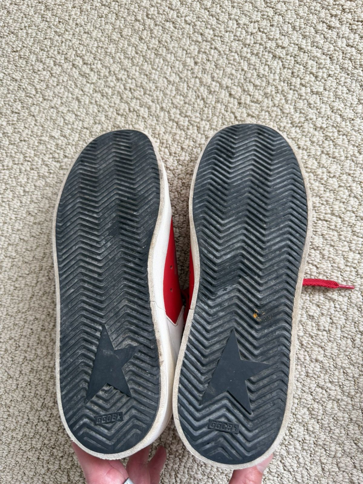 Golden Goose Golden Goose Stardan Red Size US 10 / EU 43 - 7 Thumbnail