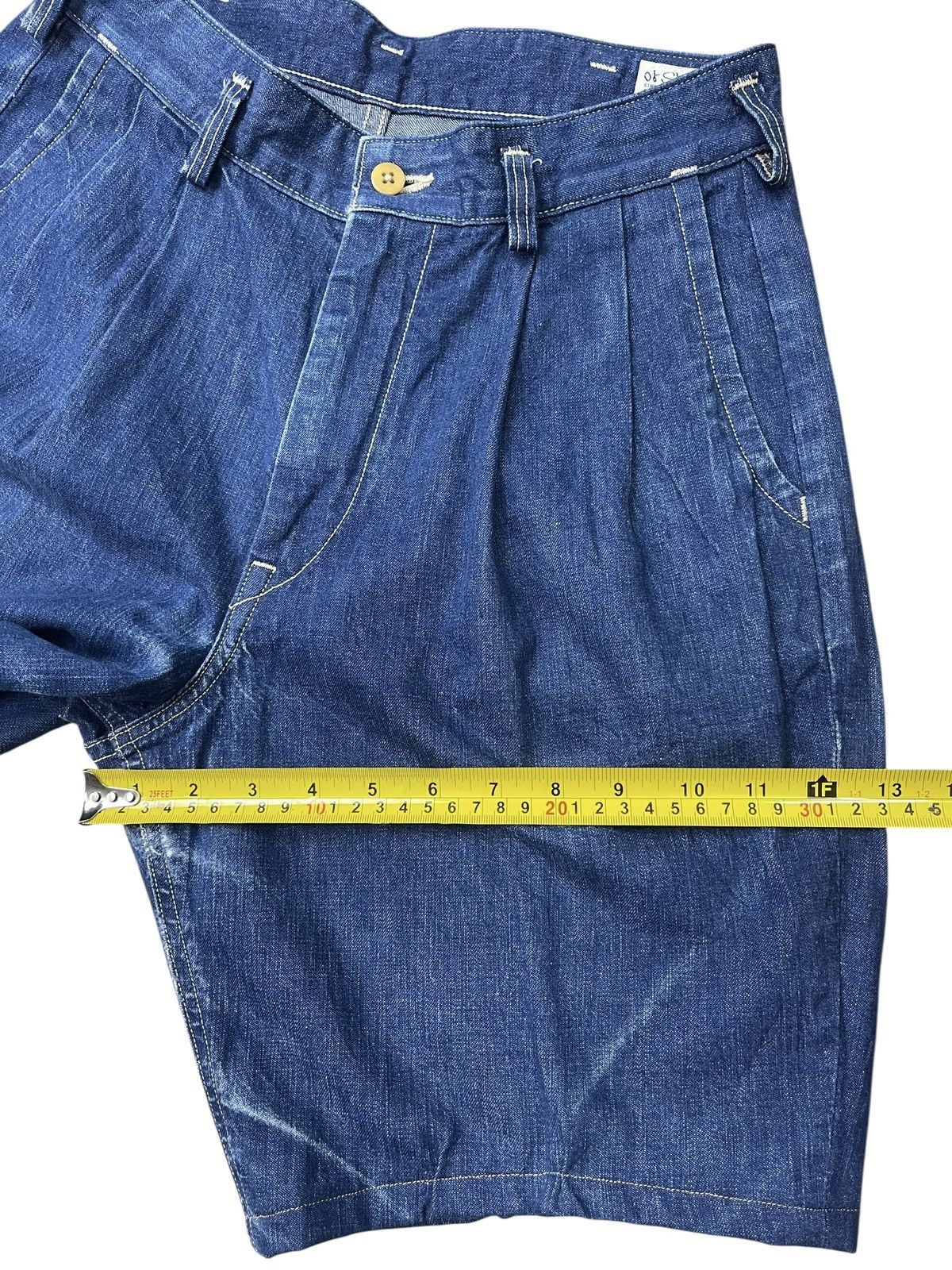 Orslow Orslow Jeans Short Denim Streetwear Size 29" - 11 Thumbnail