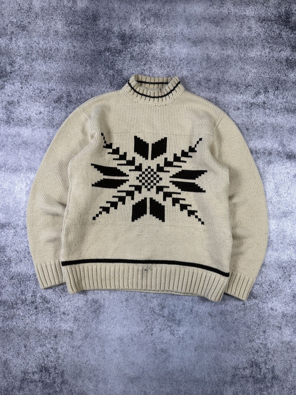 Diesel Y2K Vintage Diesel knitwear Avant Garde Streetwear Rare L Size US L / EU 52-54 / 3 - 1 Thumbnail