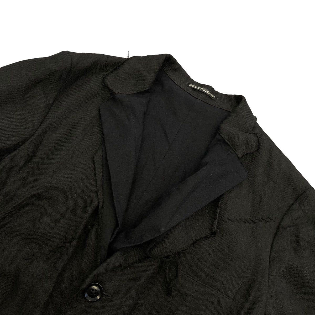 Yohji Yamamoto 22SS3BJ Mie Cutting Layered Design Te Lard Jacket HG-J09-800 Size US L / EU 52-54 / 3 - 3 Thumbnail