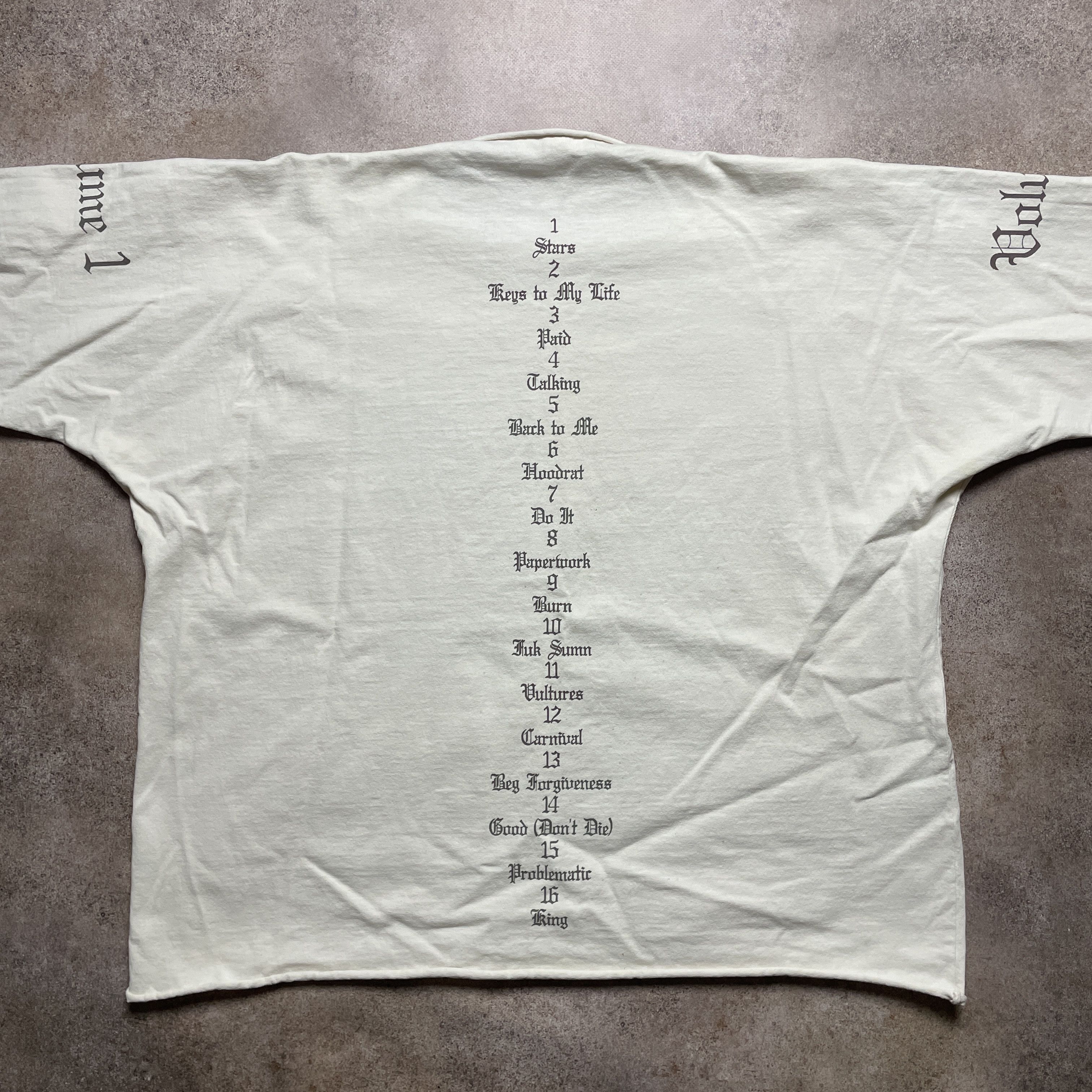 Yeezy ⭐ Yeezy x Gosha Rubchinskiy Long Sleeve Vultures Shirt Size US M / EU 48-50 / 2 - 2 Thumbnail