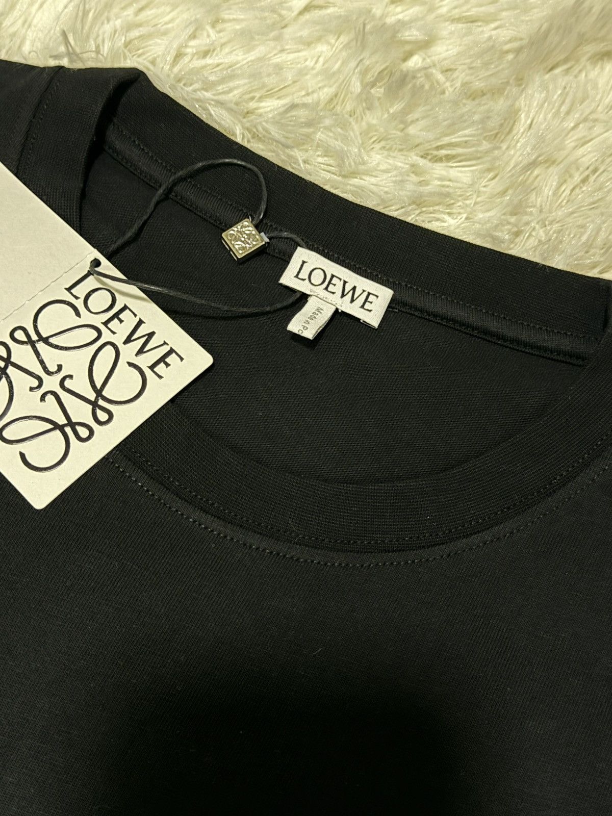 Loewe Loewe Black T-shirt Size US L / EU 52-54 / 3 - 3 Thumbnail