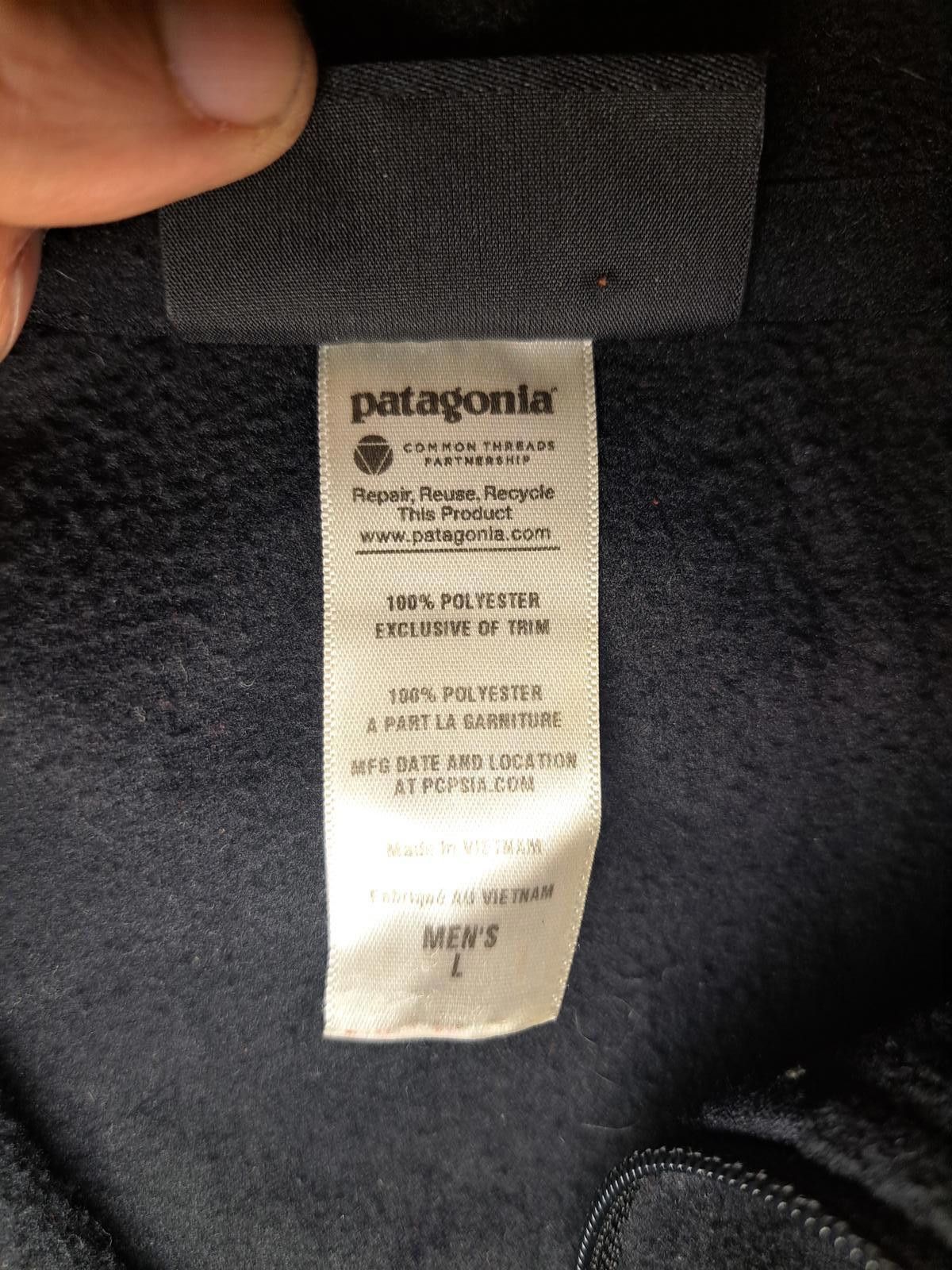 Patagonia Patagonia Synchilla Pullover Sweater Jacket Large Black Size US L / EU 52-54 / 3 - 4 Thumbnail