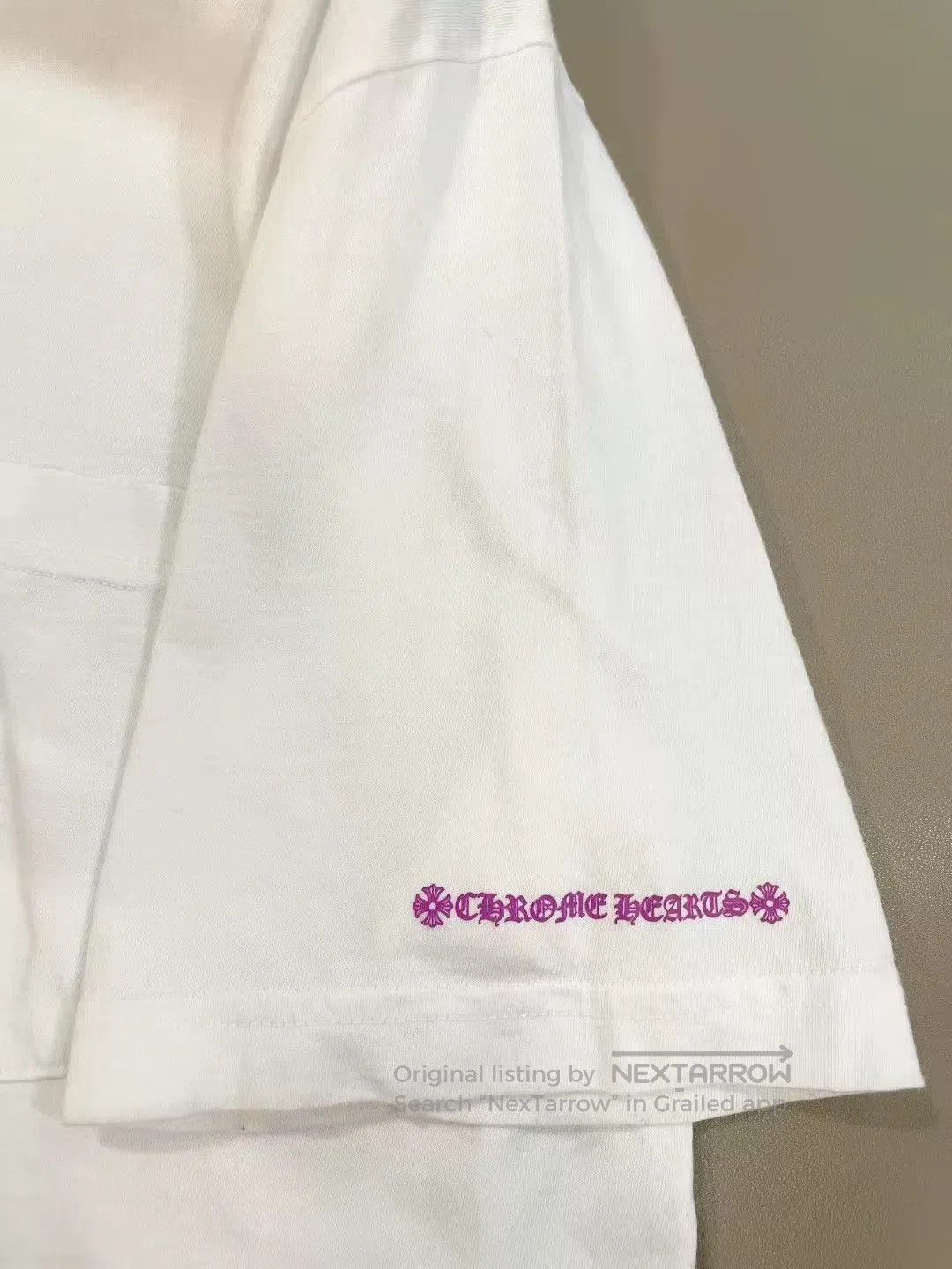 Chrome Hearts Chrome Hearts Unisex White Short Sleeve T-shirt XL. Size US XL / EU 56 / 4 - 7 Thumbnail