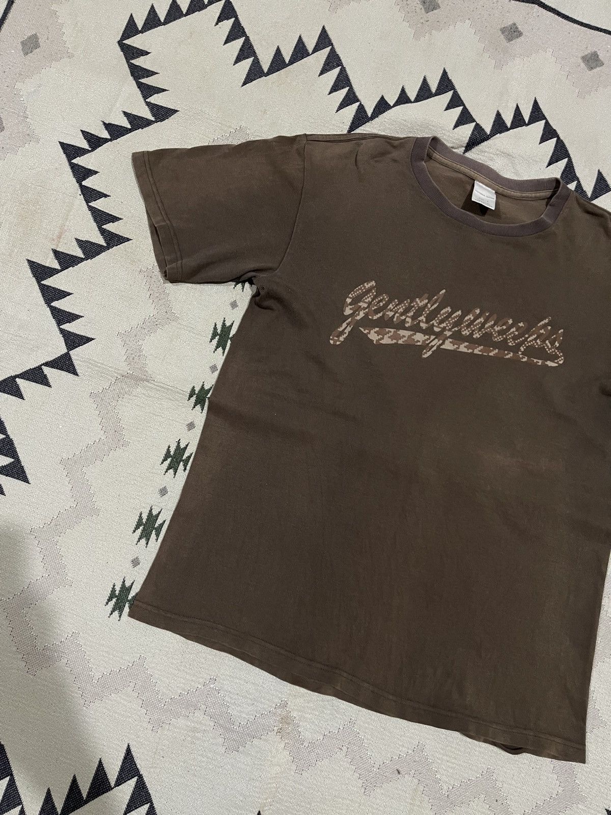 Number (N)ine SS02 NUMBER (N)INE X THE BEATLES GENTLY WEEPS NINE FADED TEE Size US M / EU 48-50 / 2 - 3 Thumbnail