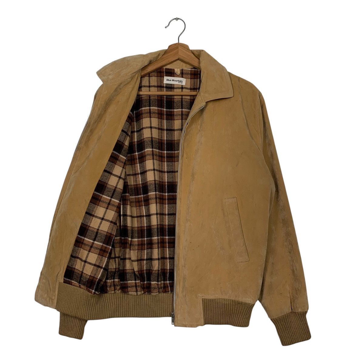 Japanese Brand Japanese Brand Blue Mountain Bomber Jacket Size US M / EU 48-50 / 2 - 9 Thumbnail