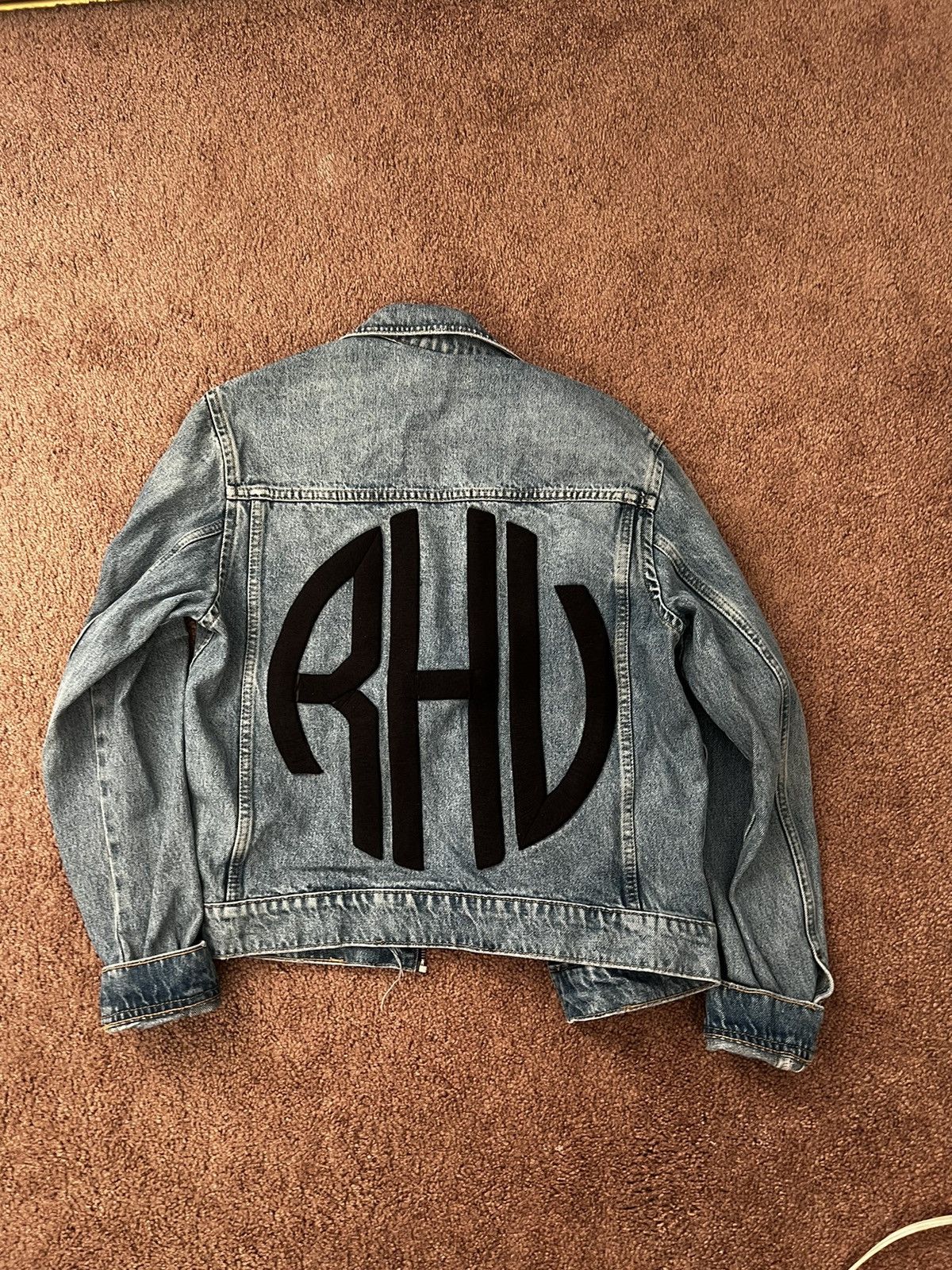 Rhude × Zara Zara x Rhude Denim Jacket Size US S / EU 44-46 / 1 - 2 Thumbnail