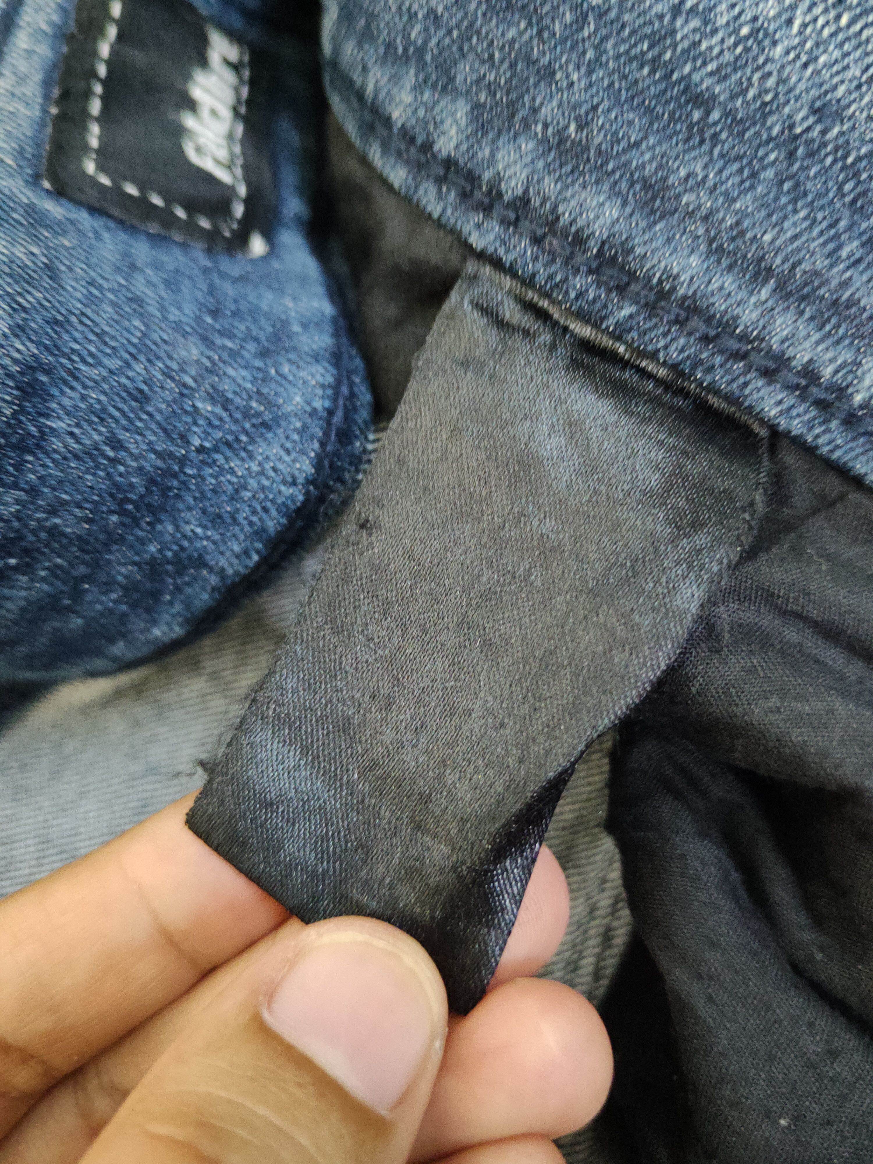 Japanese Brand FieldCore Distressed Ripped Soft denim Jeans #W1973 Size US 34 / EU 50 - 14 Thumbnail
