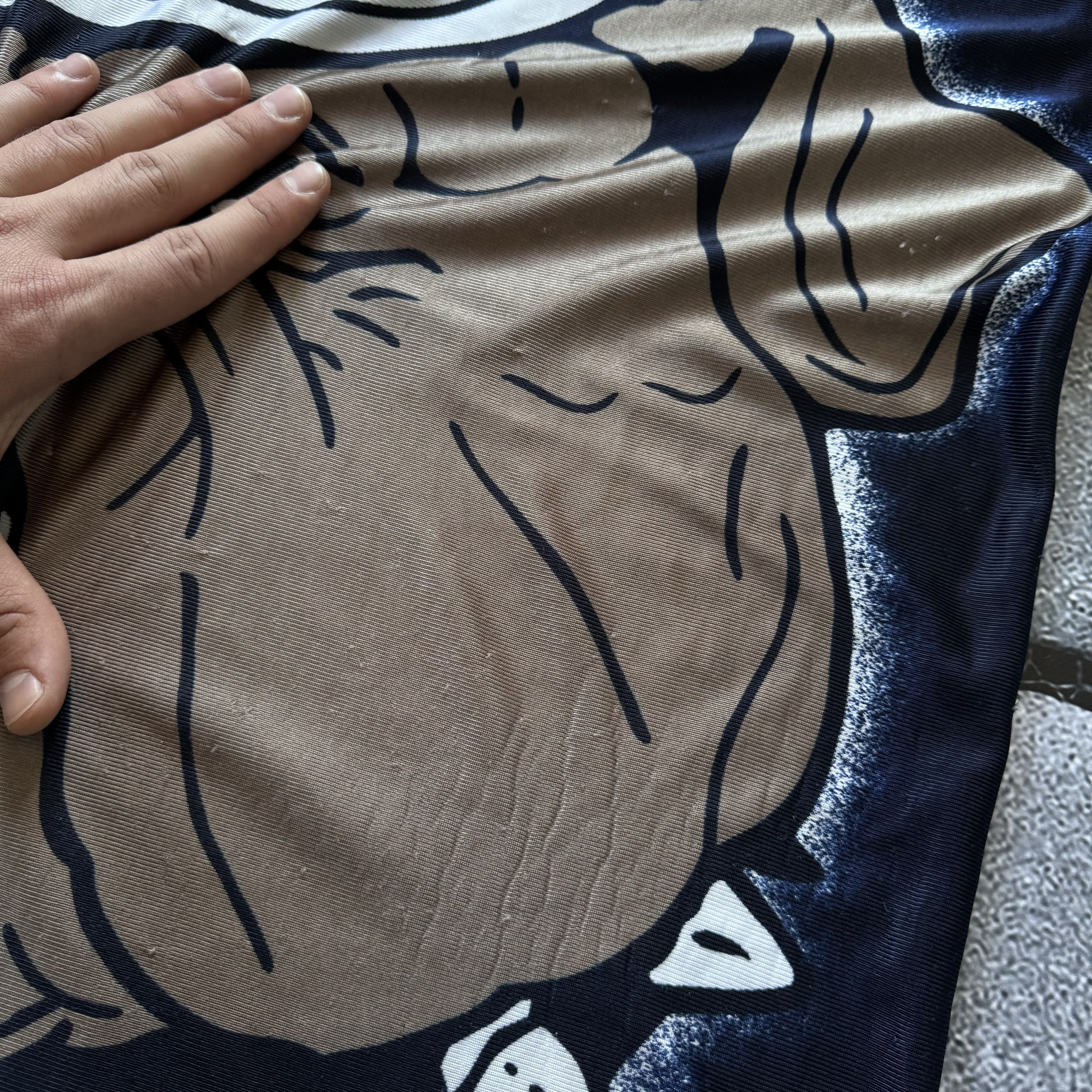 Nutmeg × Vintage VINTAGE 90S NUTMEG GEORGETOWN JERSEY ALLOVER PRINT Size US XL / EU 56 / 4 - 7 Thumbnail