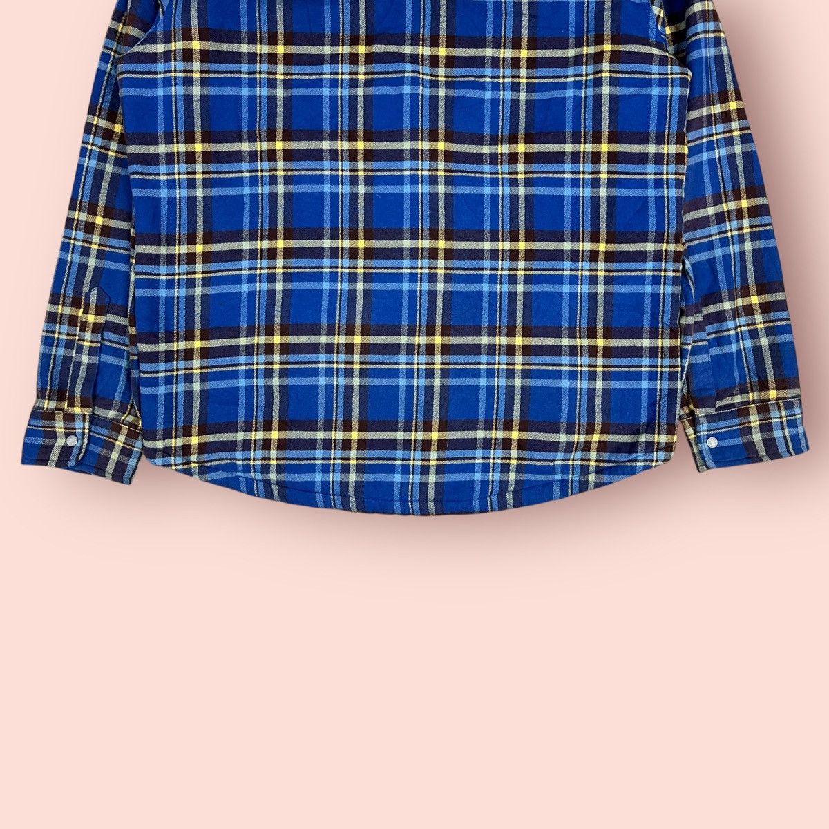 Flannel × Japanese Brand × Uniqlo VINTAGE UNIQLO WESTERN DESIGN DOUBLE CHEST POCKET FLANNEL Size US XL / EU 56 / 4 - 19 Thumbnail