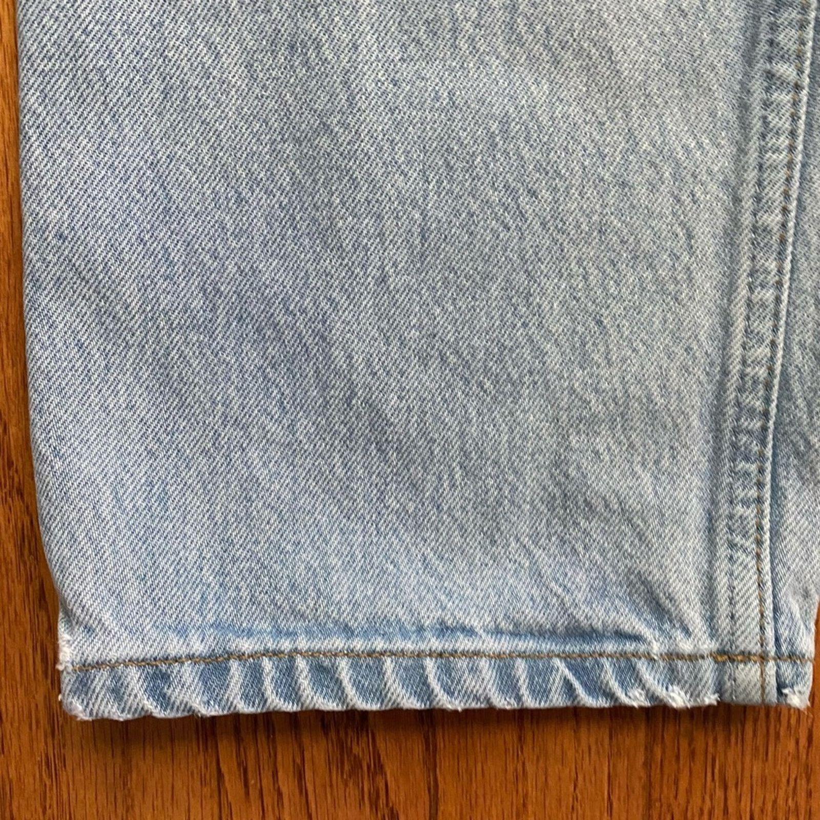Reformation REFORMATION $178 Cynthia High Straight Jeans Tahoe Wash 28 Size 28" / US 6 / IT 42 - 13 Thumbnail