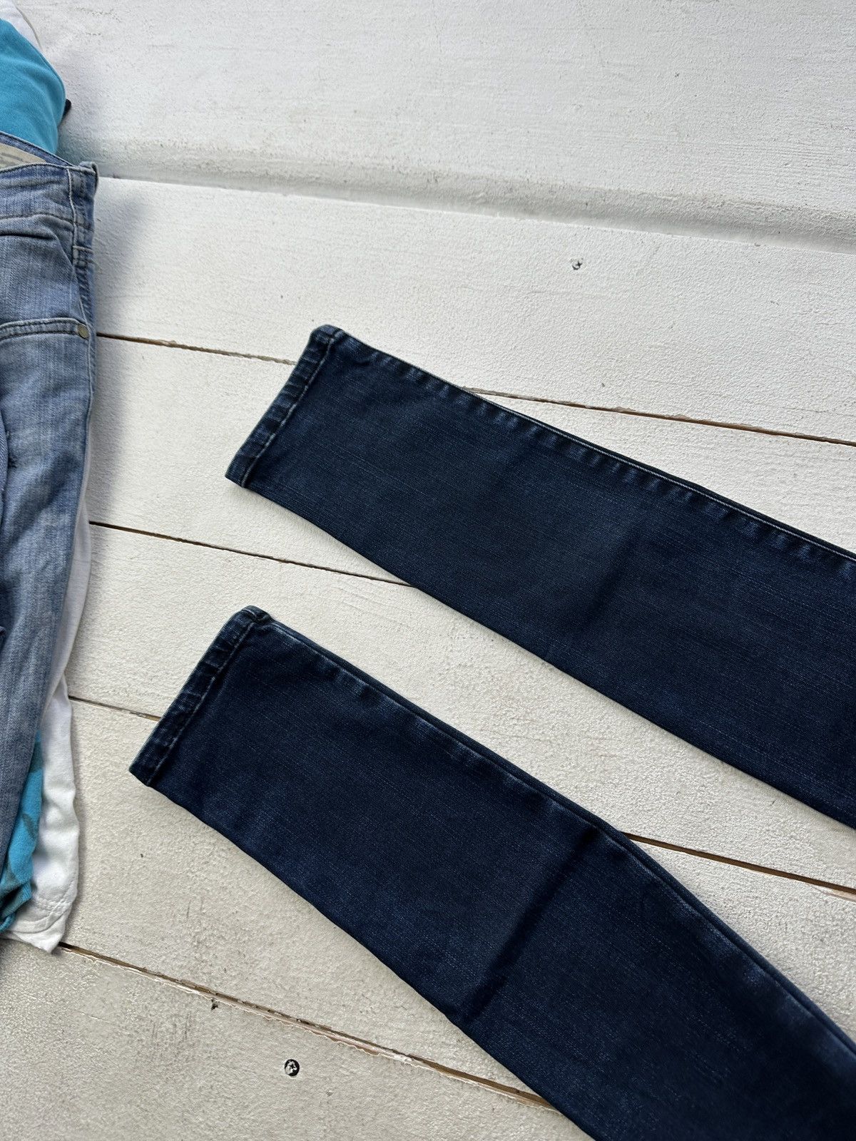 Diesel 🚨 DIESEL AVANT GARDE GOTHIC WOMEN JEANS LOGO IFSIXWASNINE Size 24" / US 00 / IT 34 - 10 Thumbnail