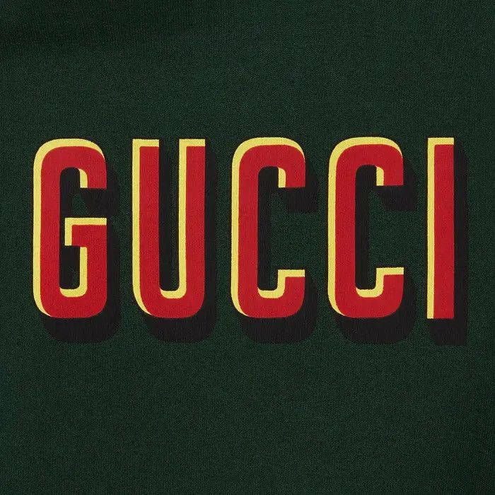 Gucci o1loc1c1225 788771 Printed Cotton Jersey Hooded Sweatshirt Size US M / EU 48-50 / 2 - 5 Thumbnail