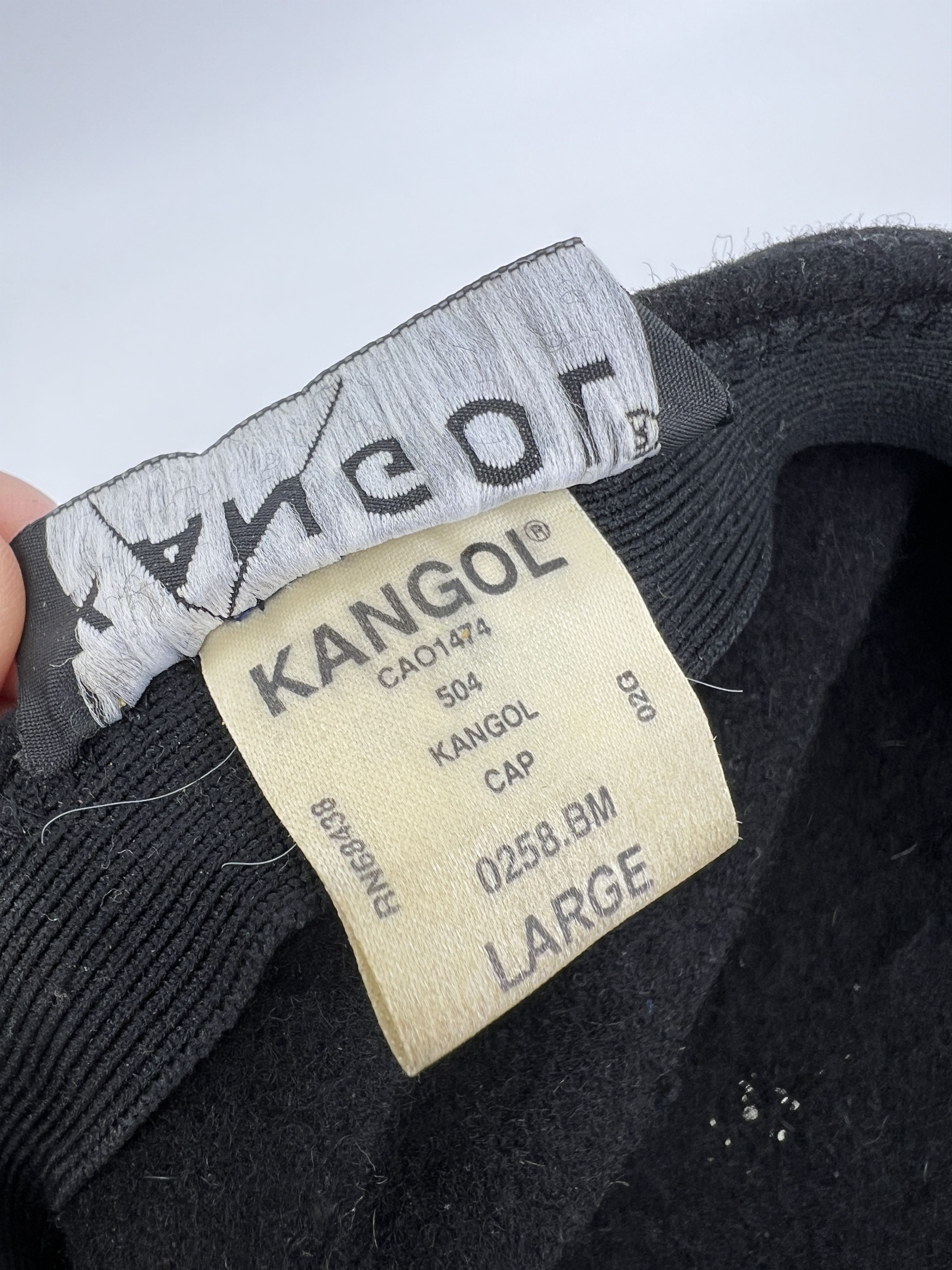Kangol Vintage Kangol Black Wool Hat Size ONE SIZE - 8 Thumbnail