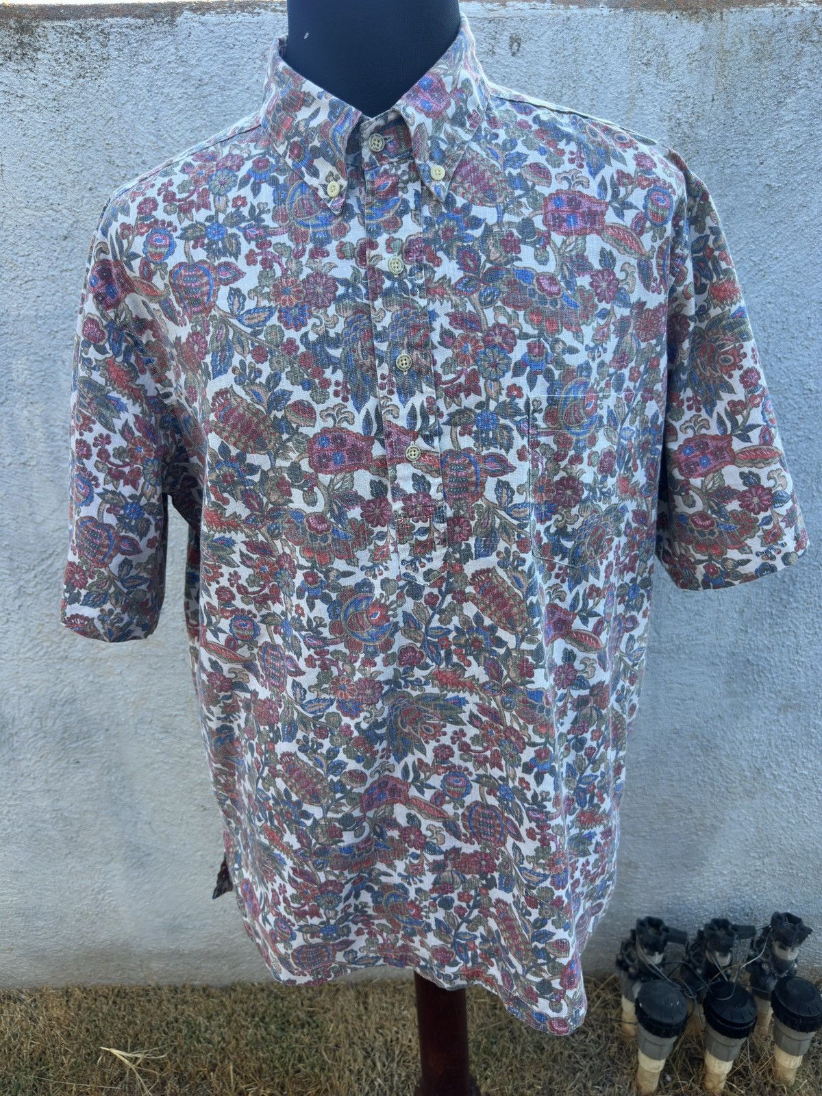 Reyn Spooner PreOwned Reyn Spooner Multicolored Hawaiian Print Men's XL Size US XL / EU 56 / 4 - 1 Thumbnail
